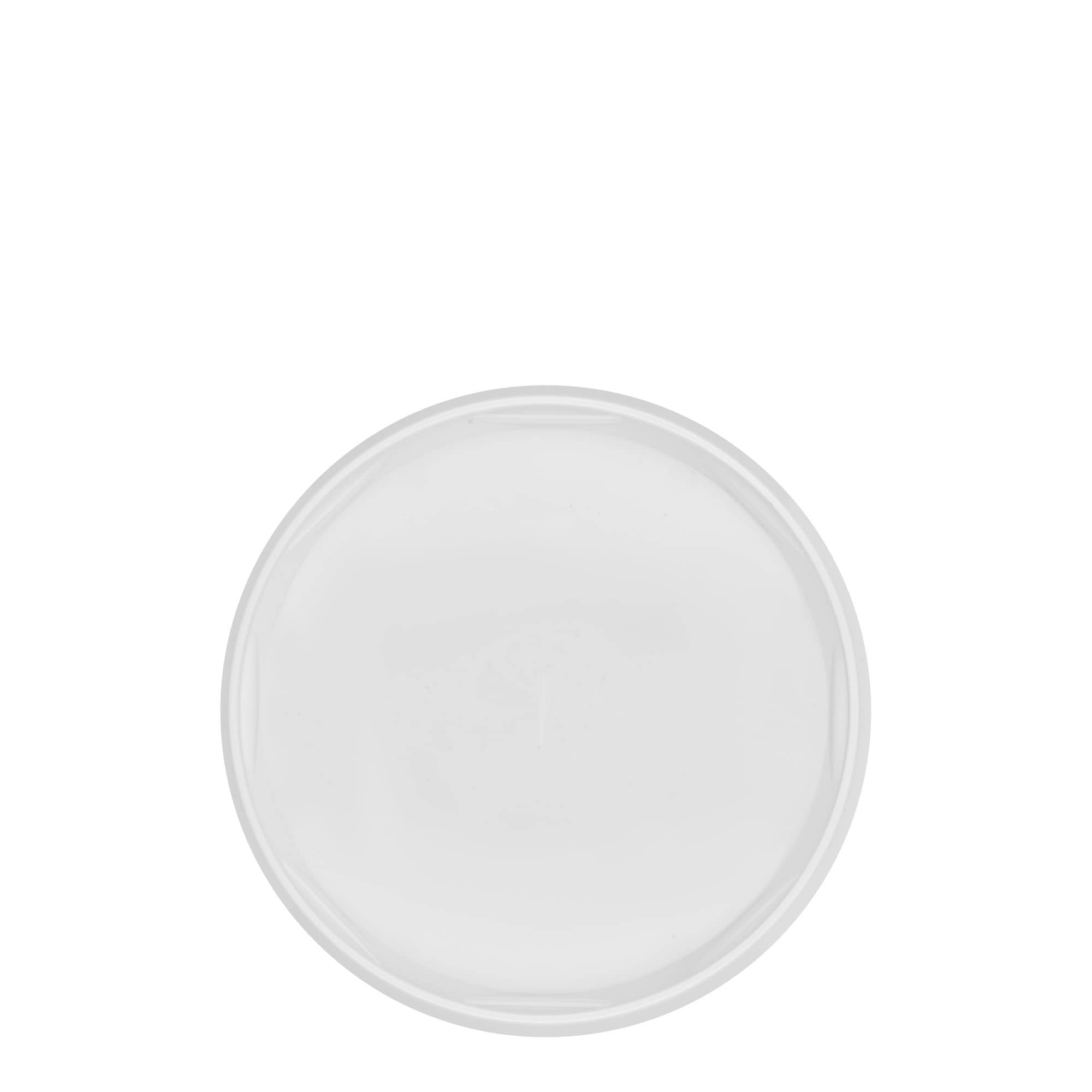Lokks for 2,5 l spann, PP-plast, hvit