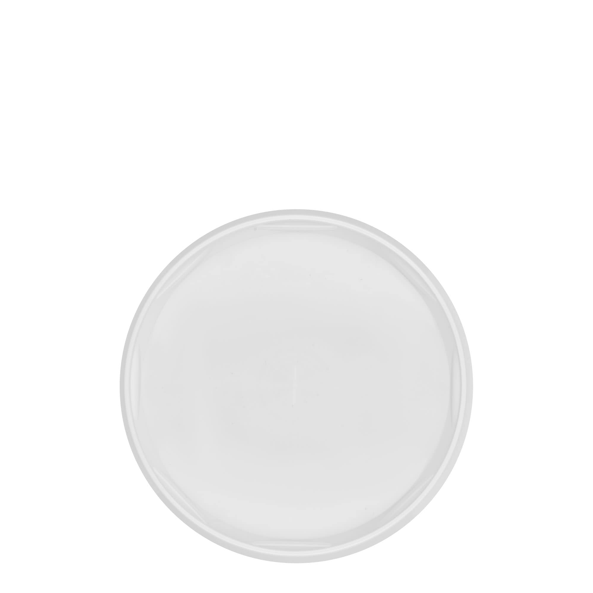 Lokks for 2,5 l spann, PP-plast, hvit