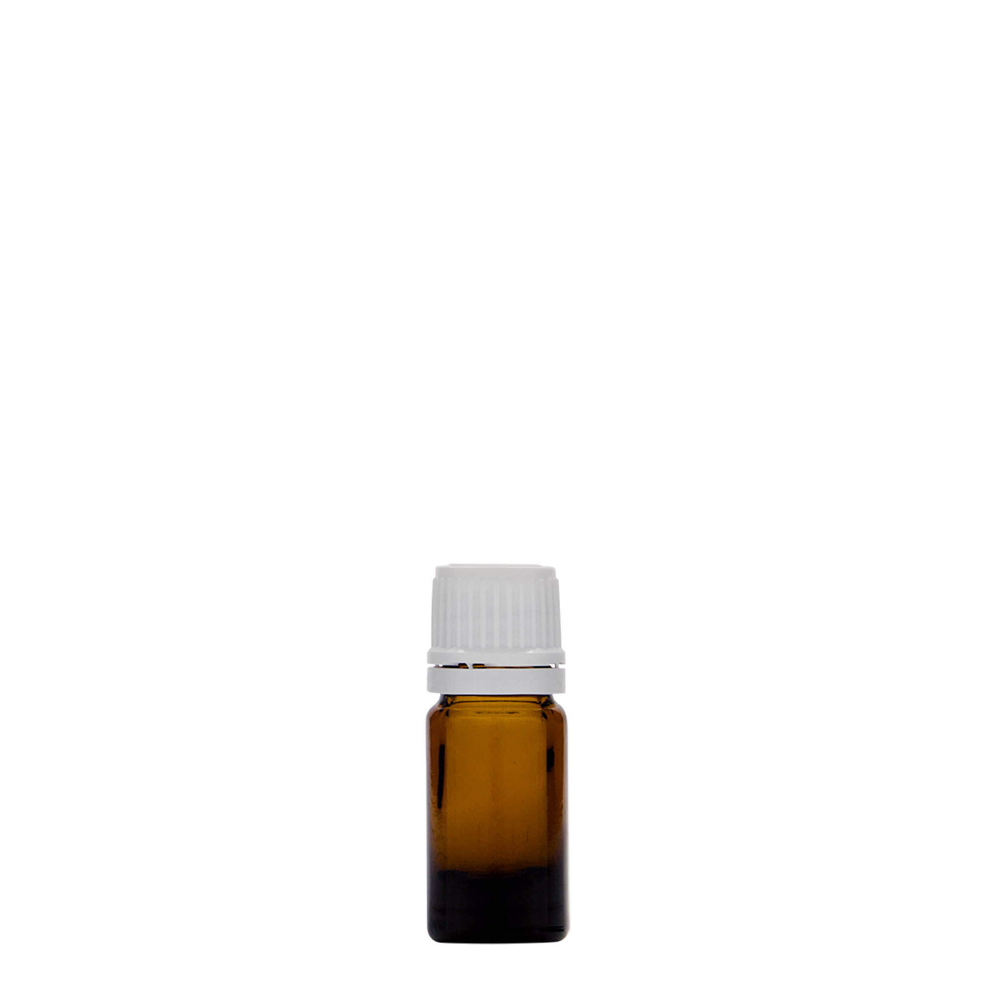 5 ml medisinflaske, glass, brun, åpning: DIN 18