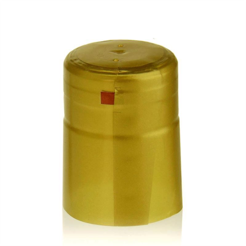 Krympekapsel 32x41, PVC-plast, gull
