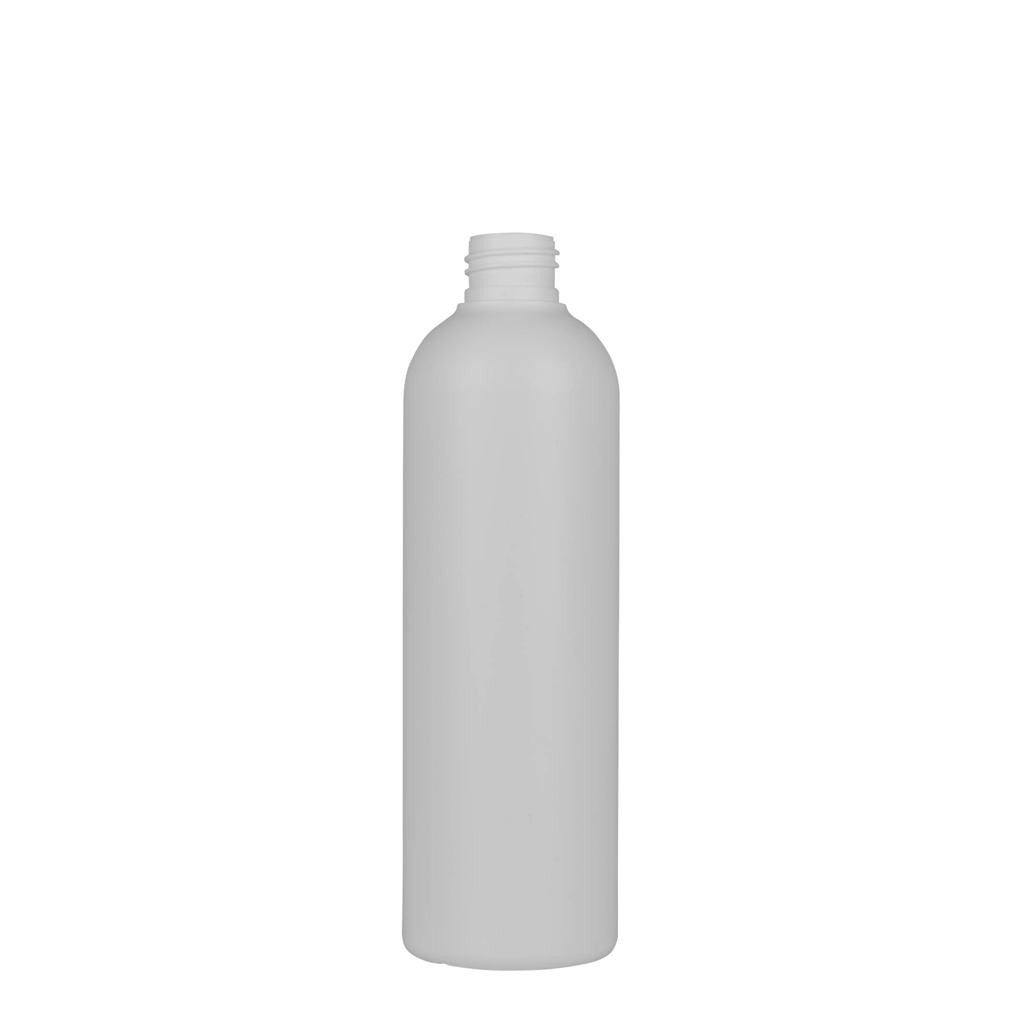 300 ml plastflaske 'Tuffy', HDPE, hvit, åpning: 24/410