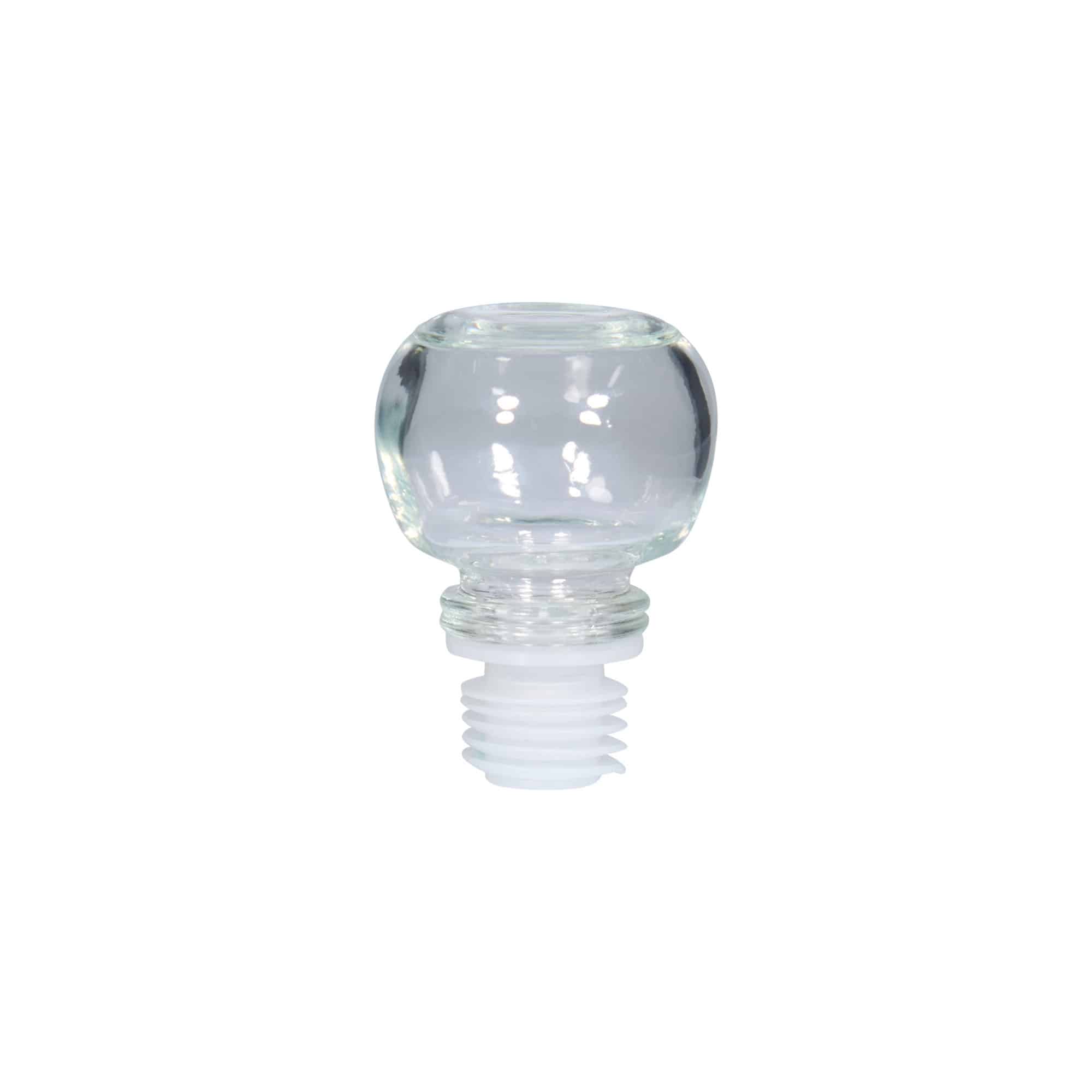 Håndtappingskork 19 mm, glass, for åpning: kork