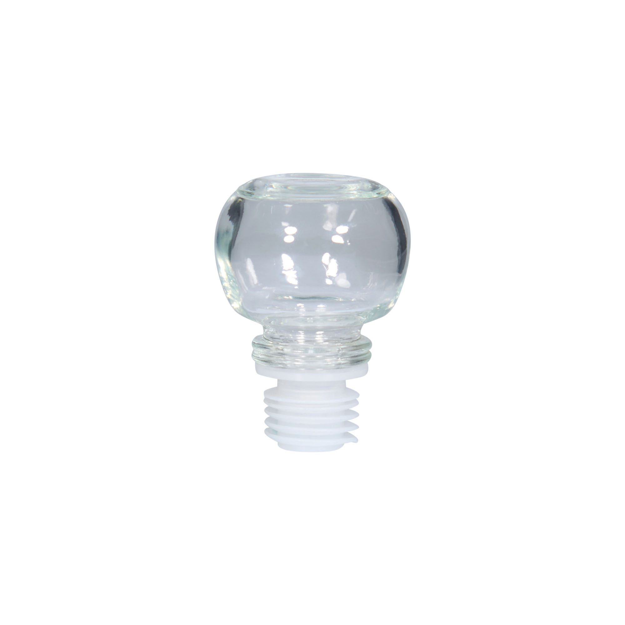 Håndtappingskork 19 mm, glass, for åpning: kork