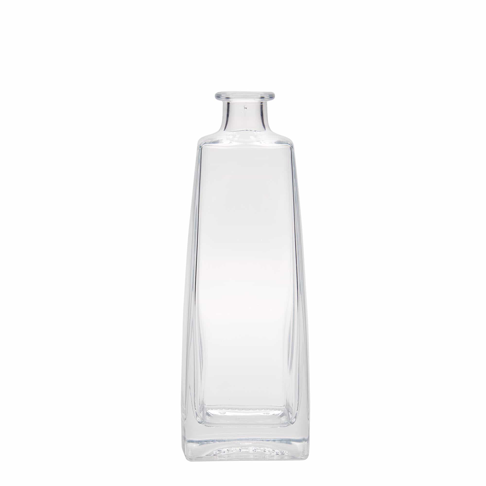 500 ml glassflaske "Timmy", firkantet, åpning: Kork 500 ml glassflaske "Timmy", firkantet, åpning: Kork