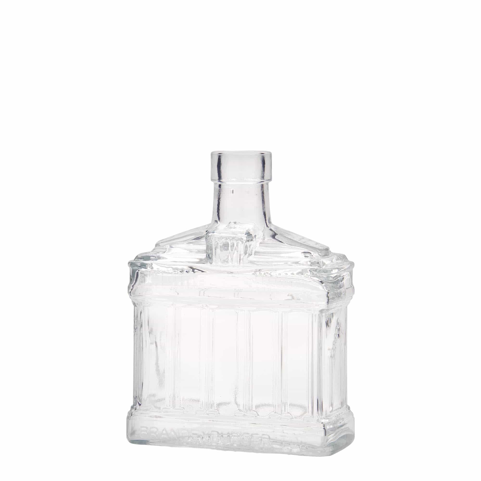 200 ml glassflaske "Brandenburger Tor", åpning: Kork