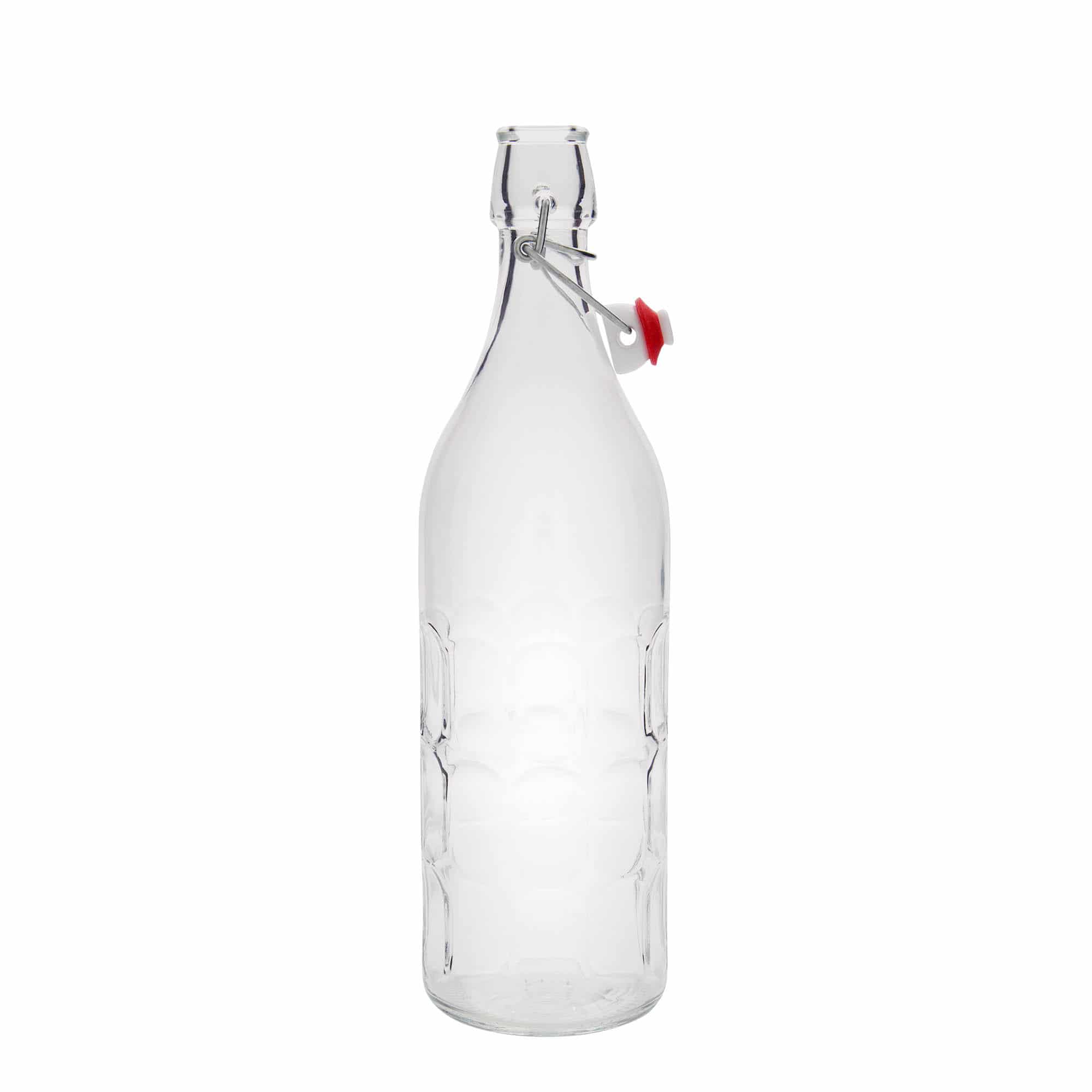 1000 ml glassflaske Moresca, åpning: Bøylelokk