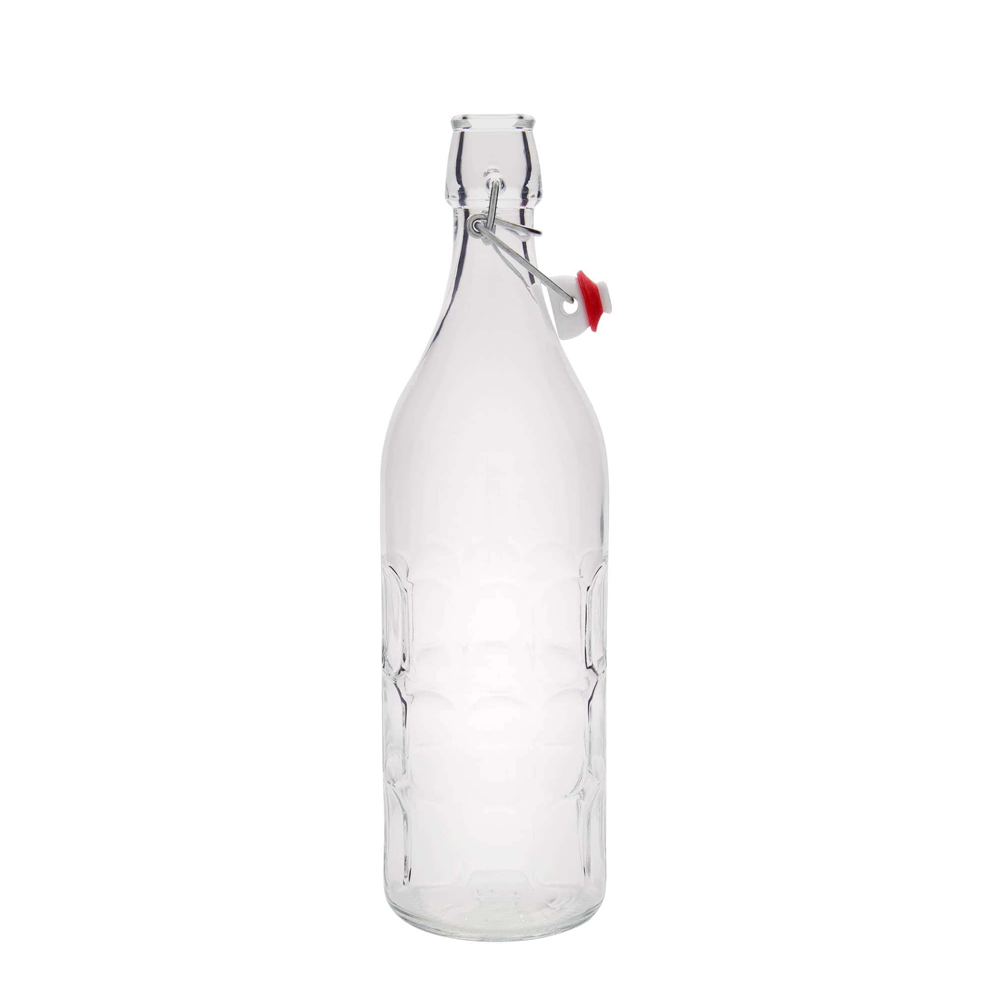1.000 ml glassflaske Moresca, åpning: patentlokk