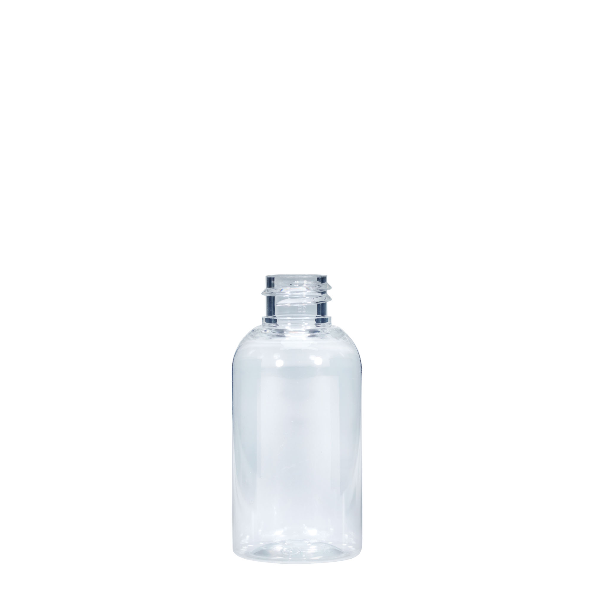 50 ml PET-flaske 'Boston', plast, åpning: 20/410 50 ml PET-flaske 'Boston', plast, åpning: 20/410