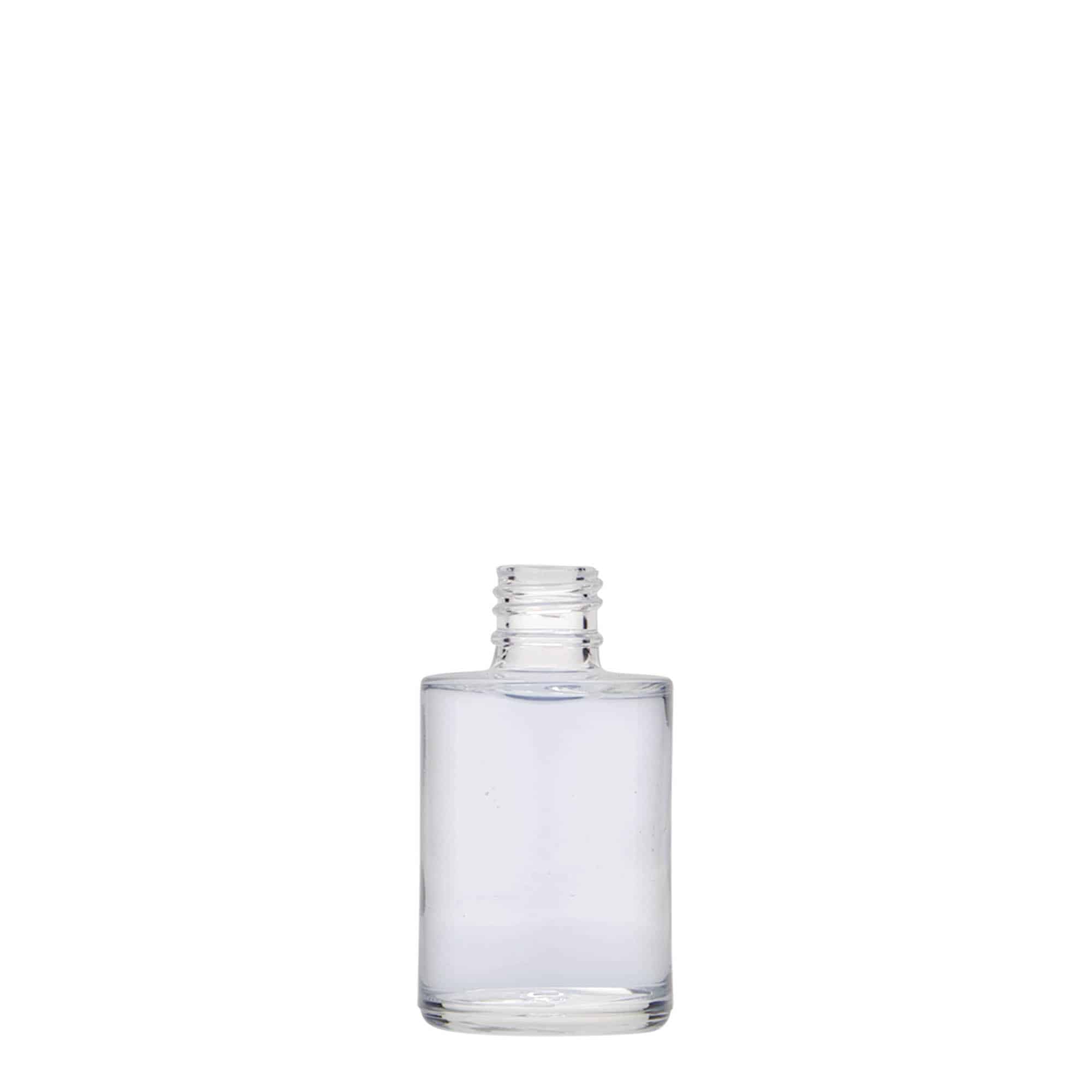 16 ml neglelakkflaske "London" med pensel, glass 16 ml neglelakkflaske "London" med pensel, glass