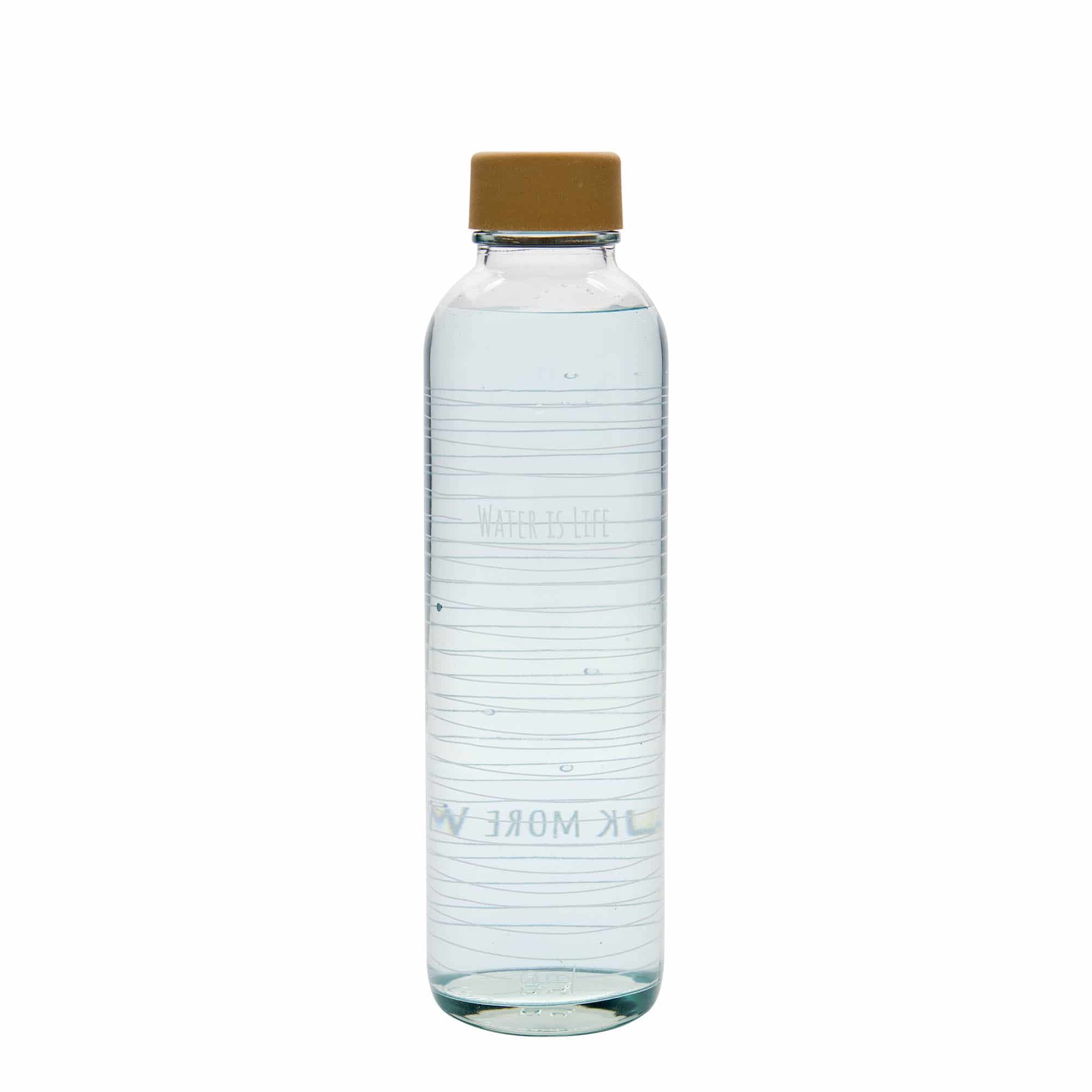 700 ml drikkeflaske CARRY Bottle, motiv: Water is Life, åpning: Skrulokk