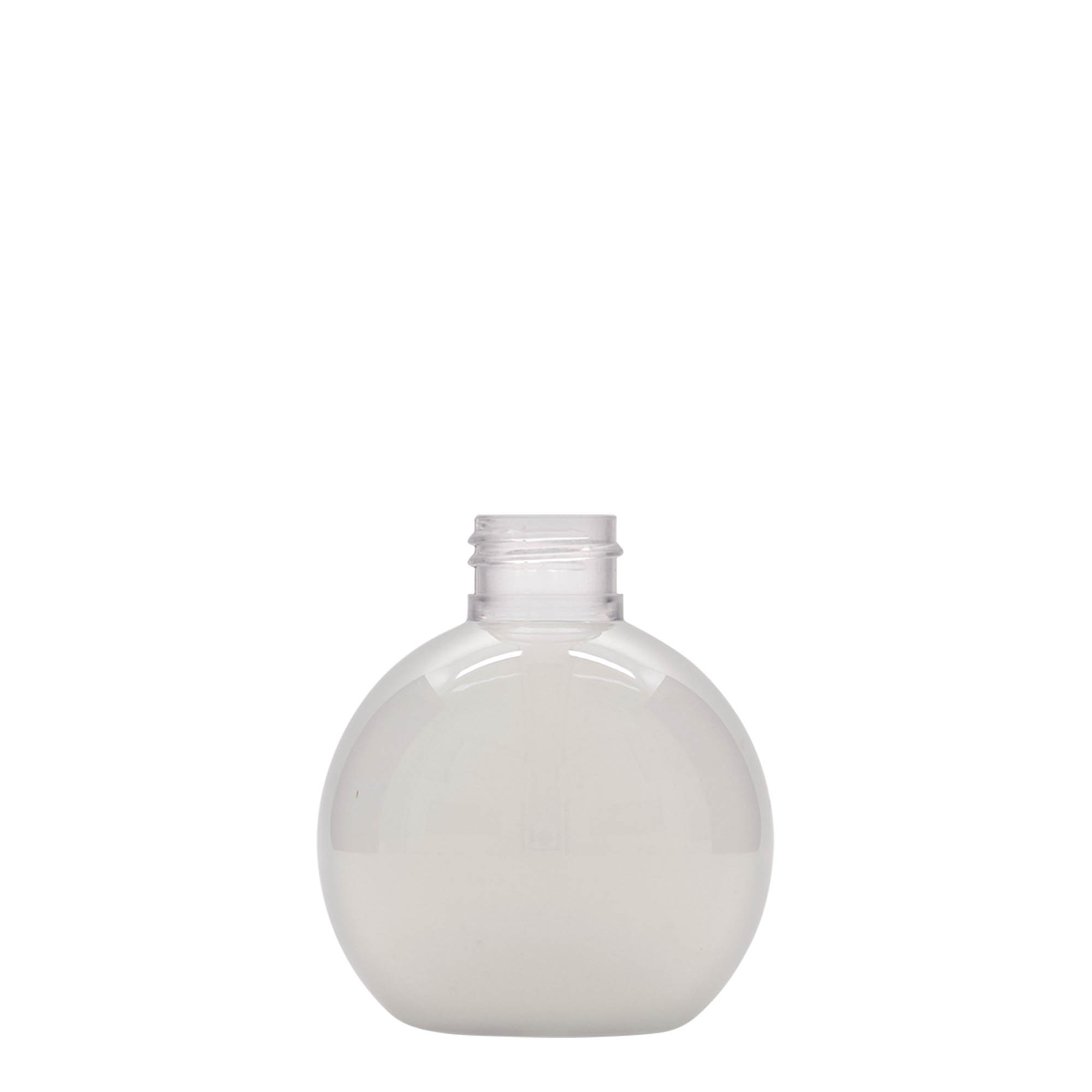150 ml PET-flaske 'Perry', rund, plast, åpning: 24/410 150 ml PET-flaske 'Perry', rund, plast, åpning: 24/410
