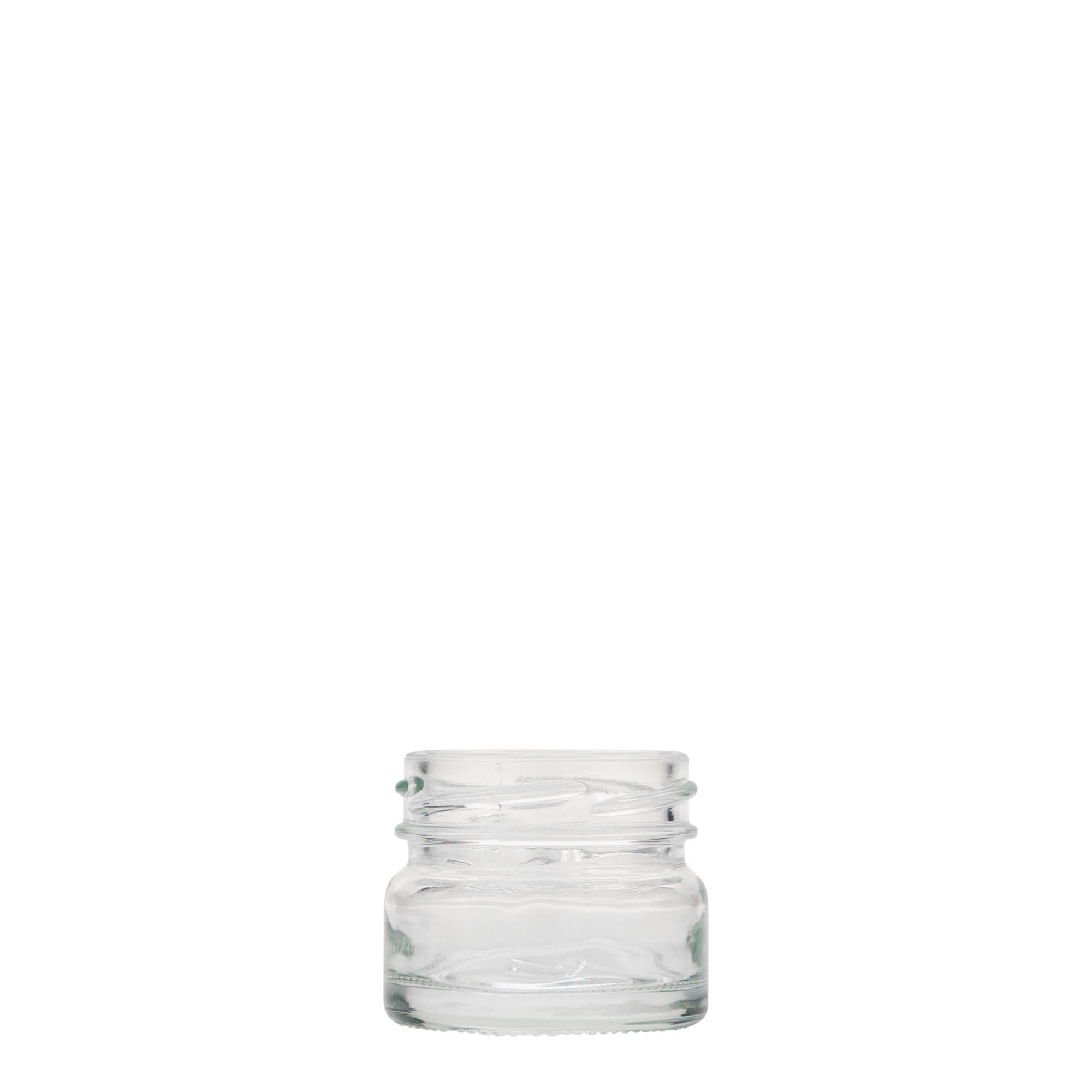30 ml flatt rundglass, åpning: Twist-Off (TO 43)