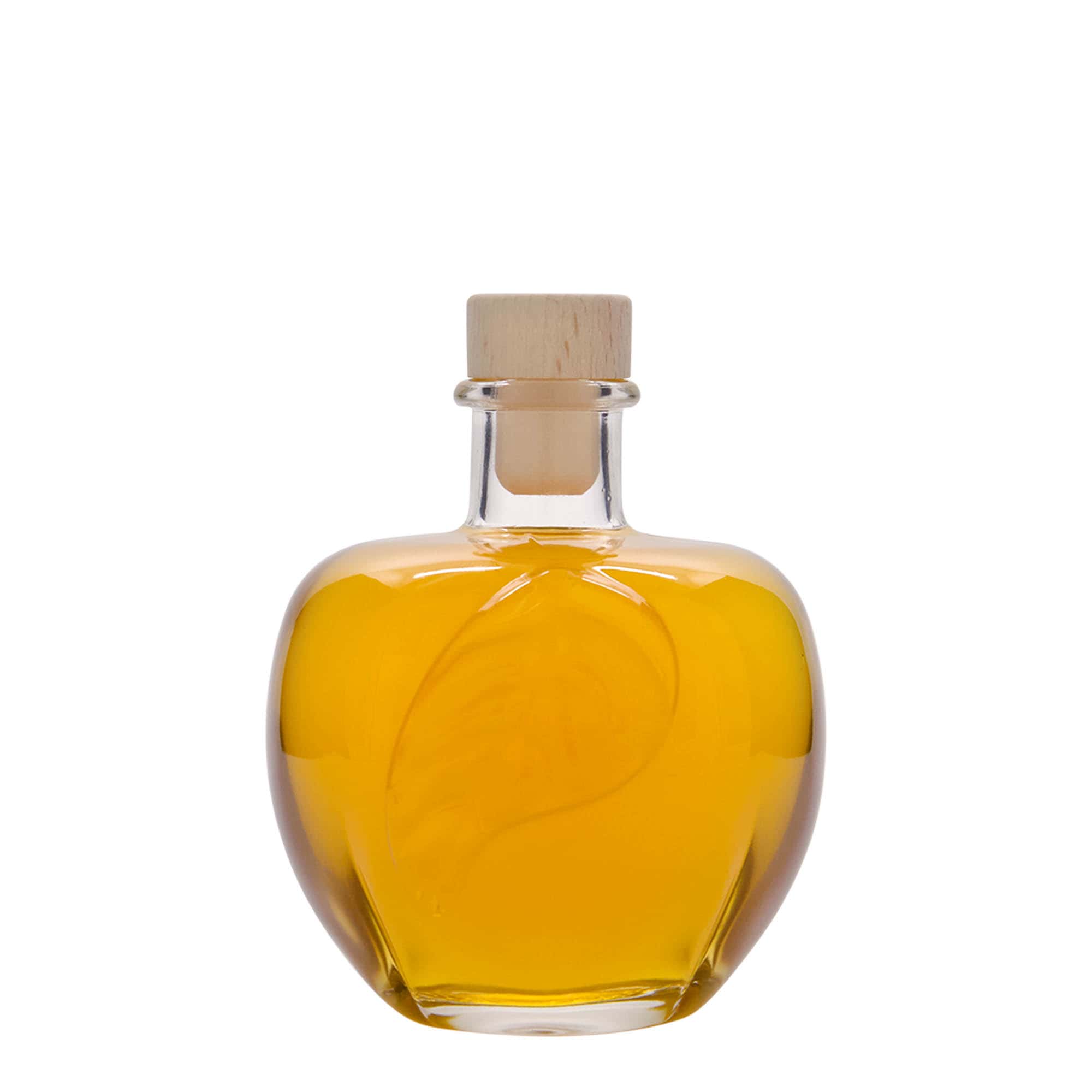 350 ml glassflaske "Eple", åpning: Kork