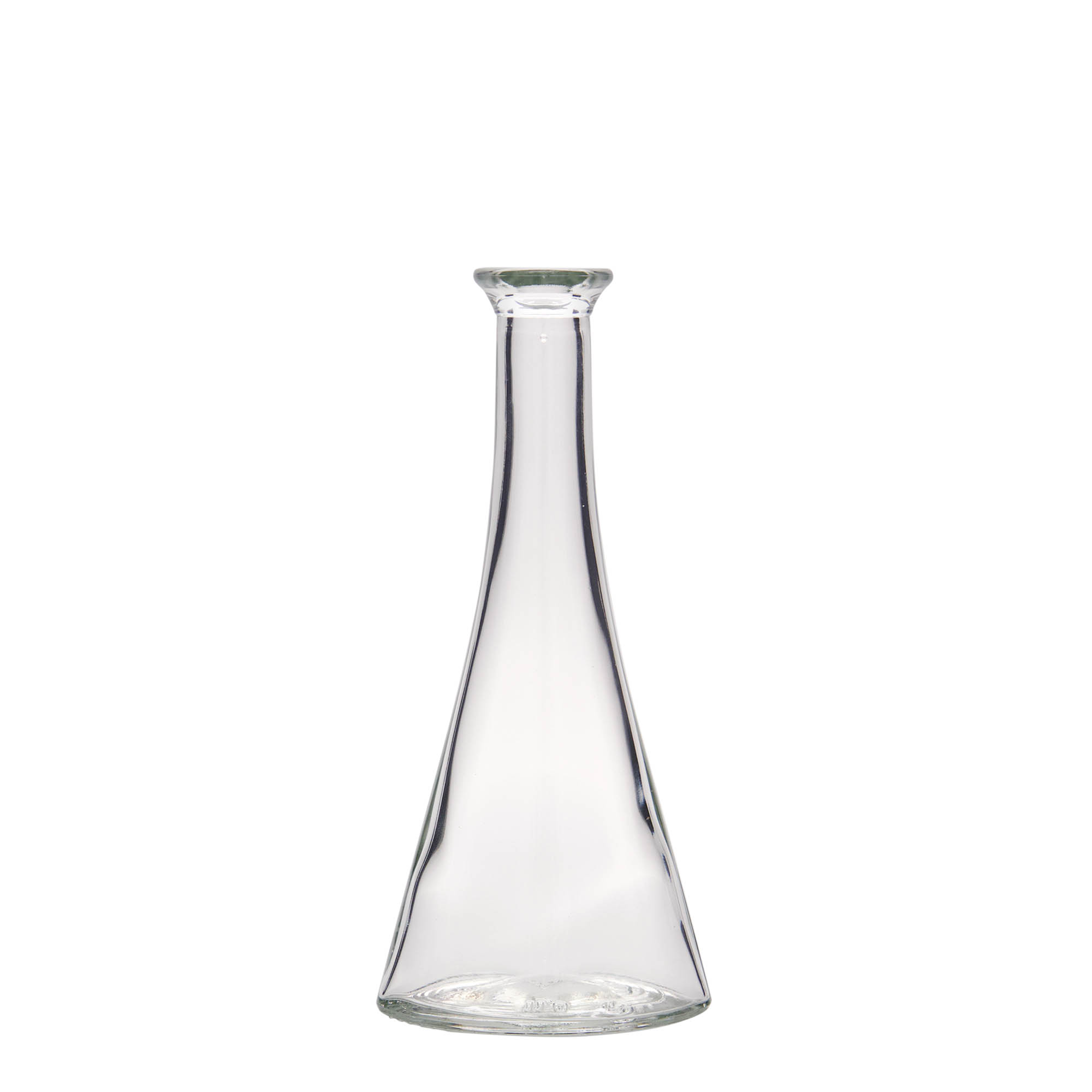 100 ml glassflaske 'Veronica', halvrund, åpning: kork 100 ml glassflaske 'Veronica', halvrund, åpning: kork