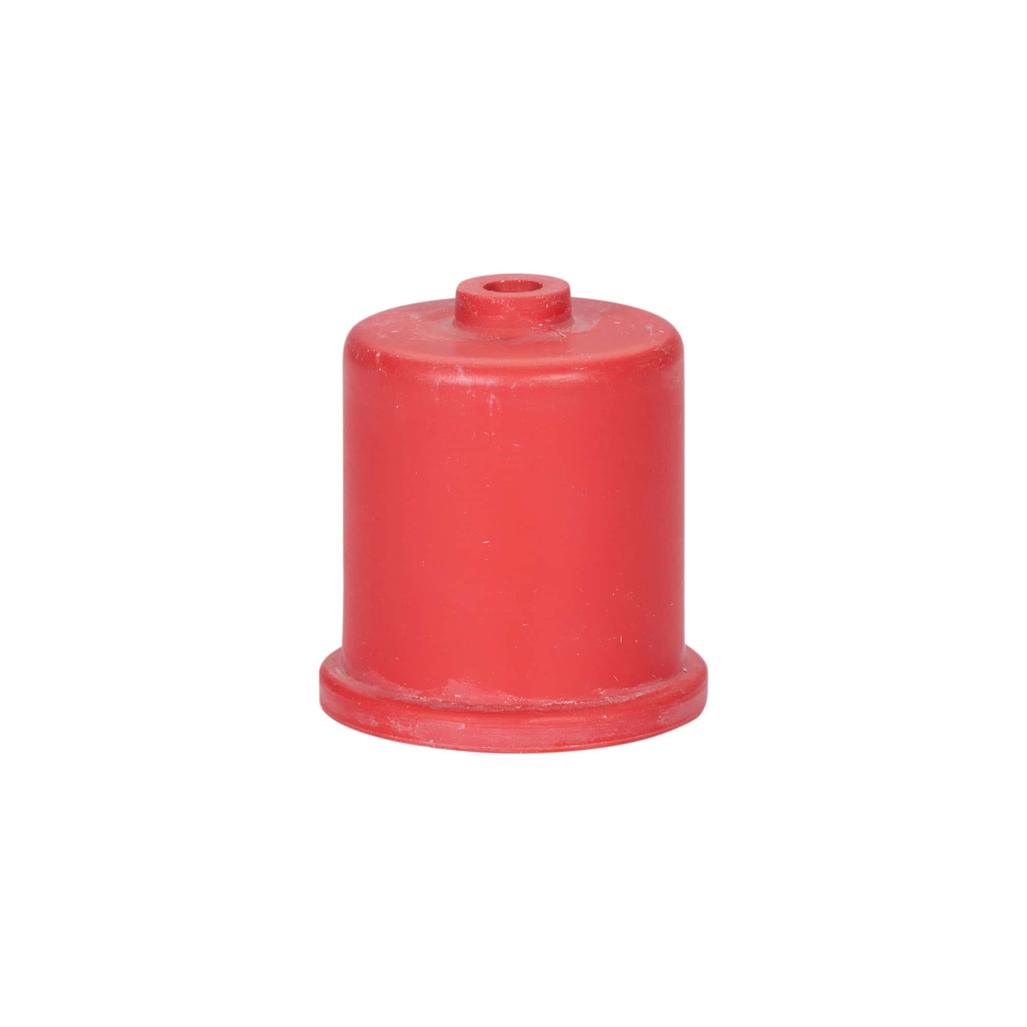 Gjærhette type 4, gummi, rød