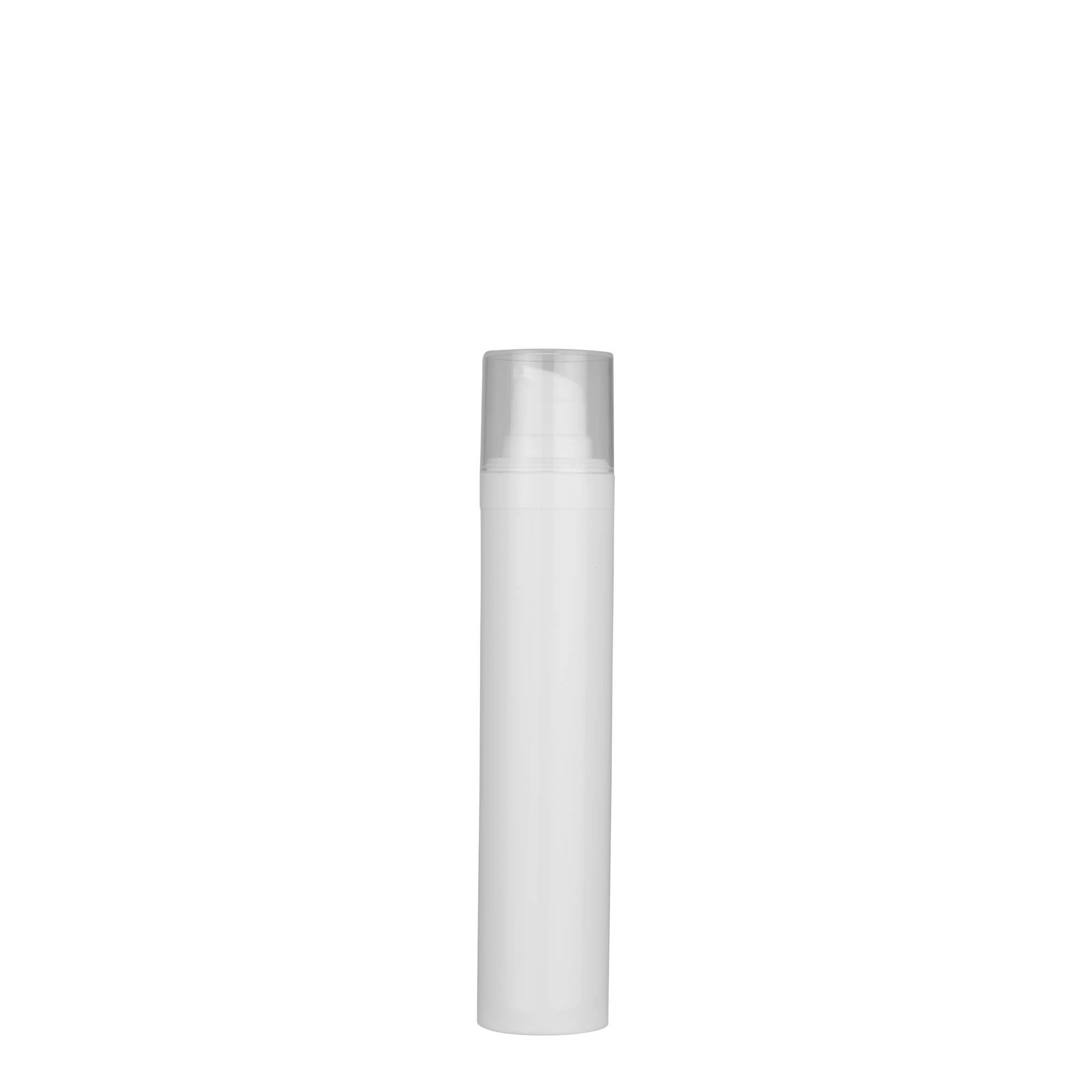 50 ml luftfri dispenser 'Micro', PP-plast, hvit 50 ml luftfri dispenser 'Micro', PP-plast, hvit