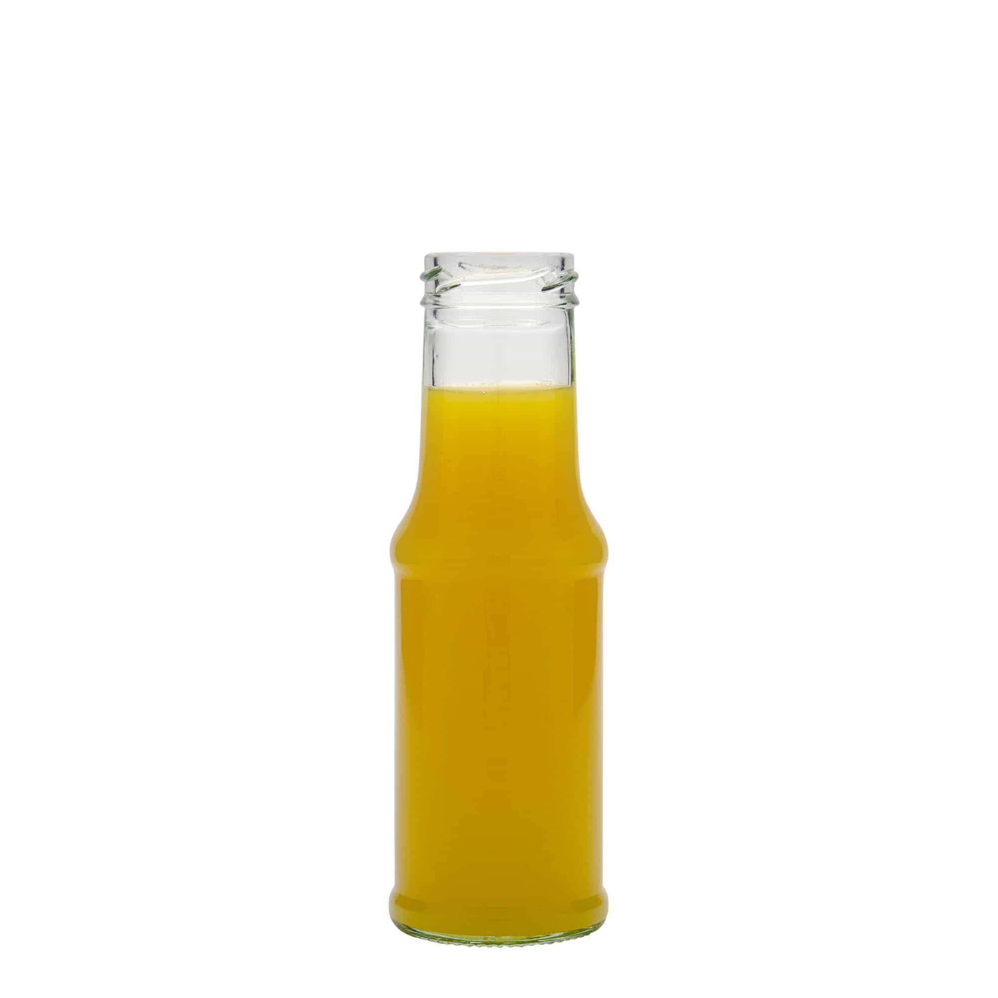 200 ml sausflaske, glass, åpning: Twist-Off (TO 43)