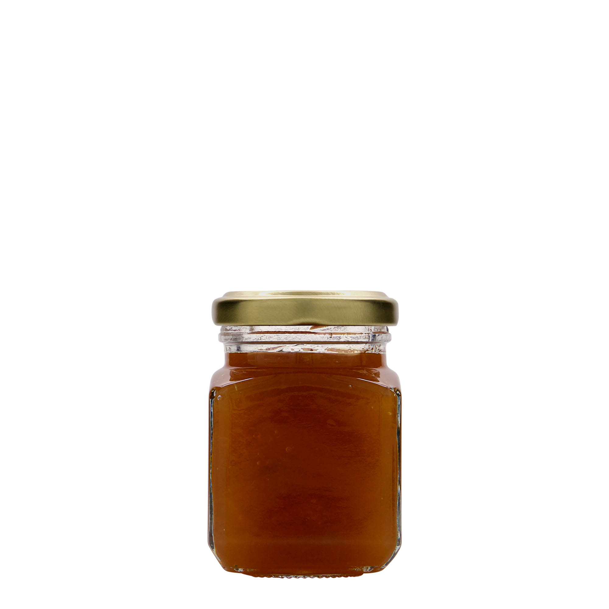 106 ml firkantet glass, åpning: Twist-Off (TO 48)