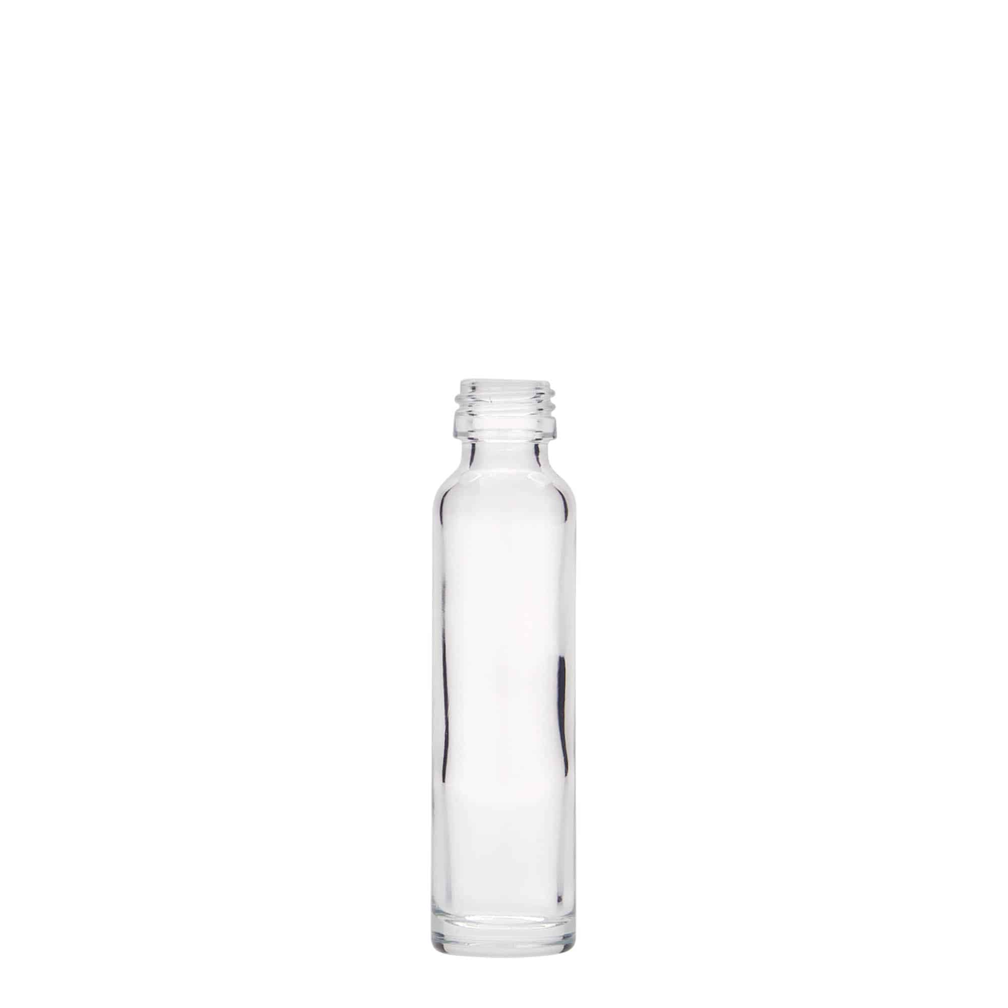 20 ml krusflaske, glass, åpning: PP 18 20 ml krusflaske, glass, åpning: PP 18