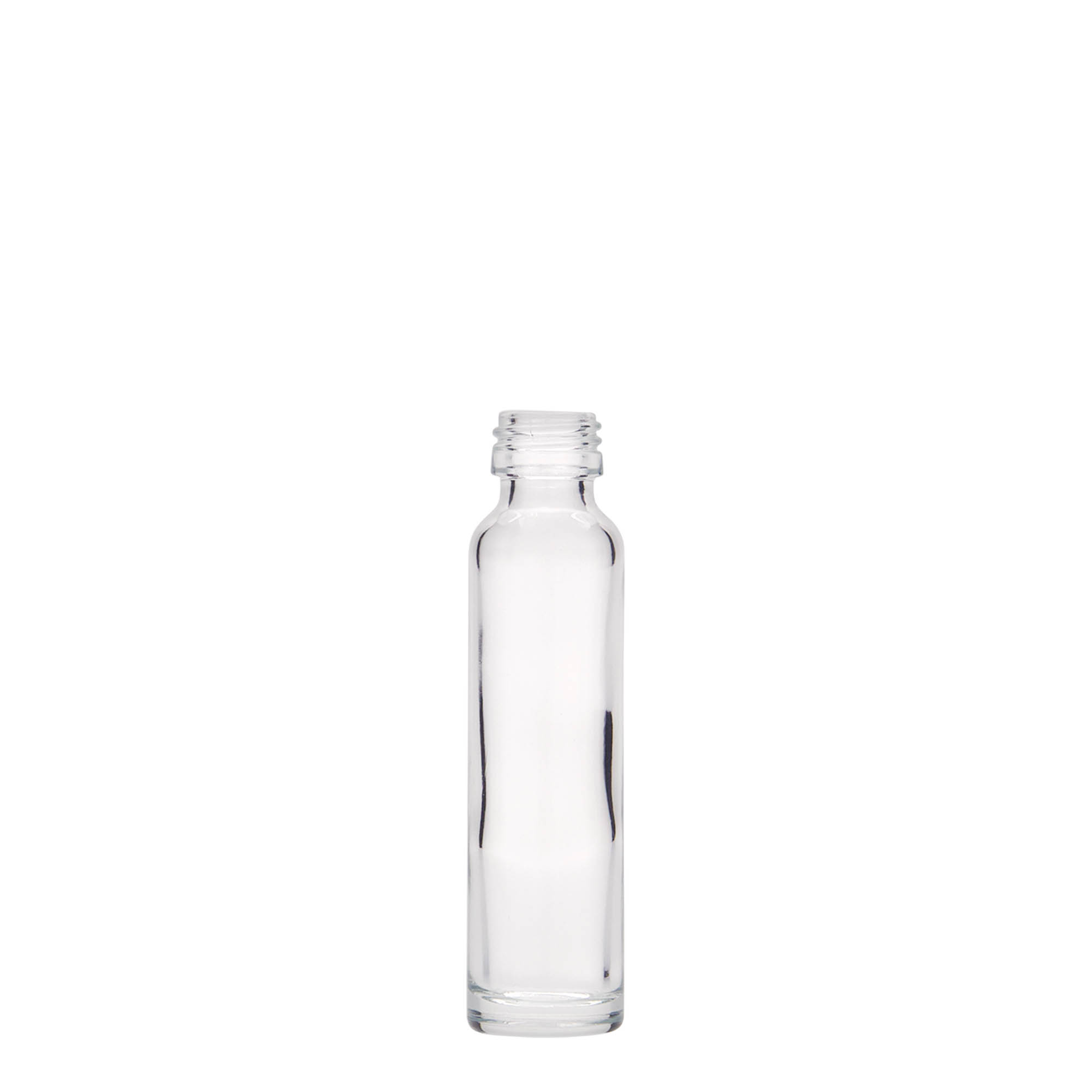 20 ml krukke, glass, åpning: PP 18 20 ml krukke, glass, åpning: PP 18