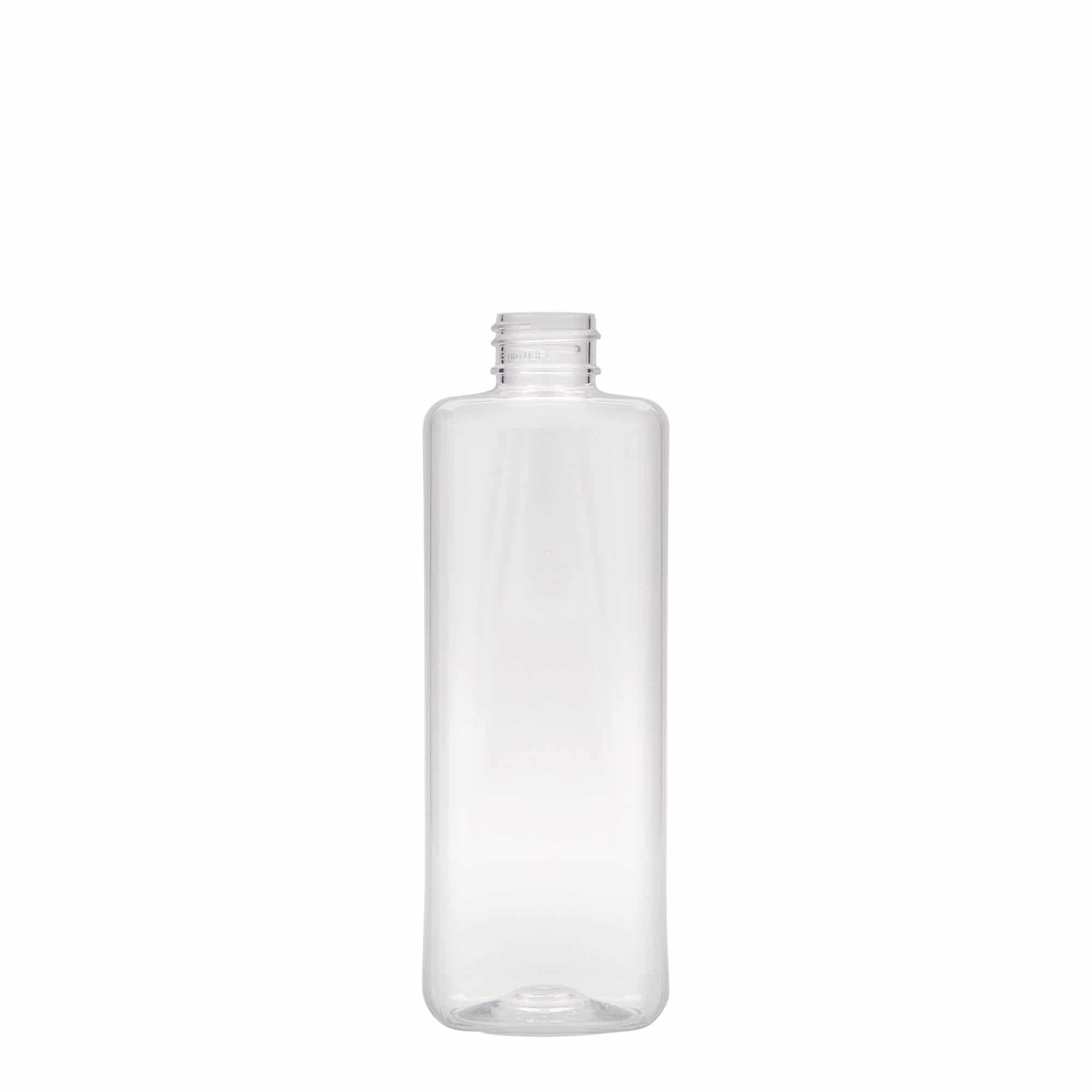 300 ml PET-flaske 'Karl', firkantet, plast, åpning: 24/410