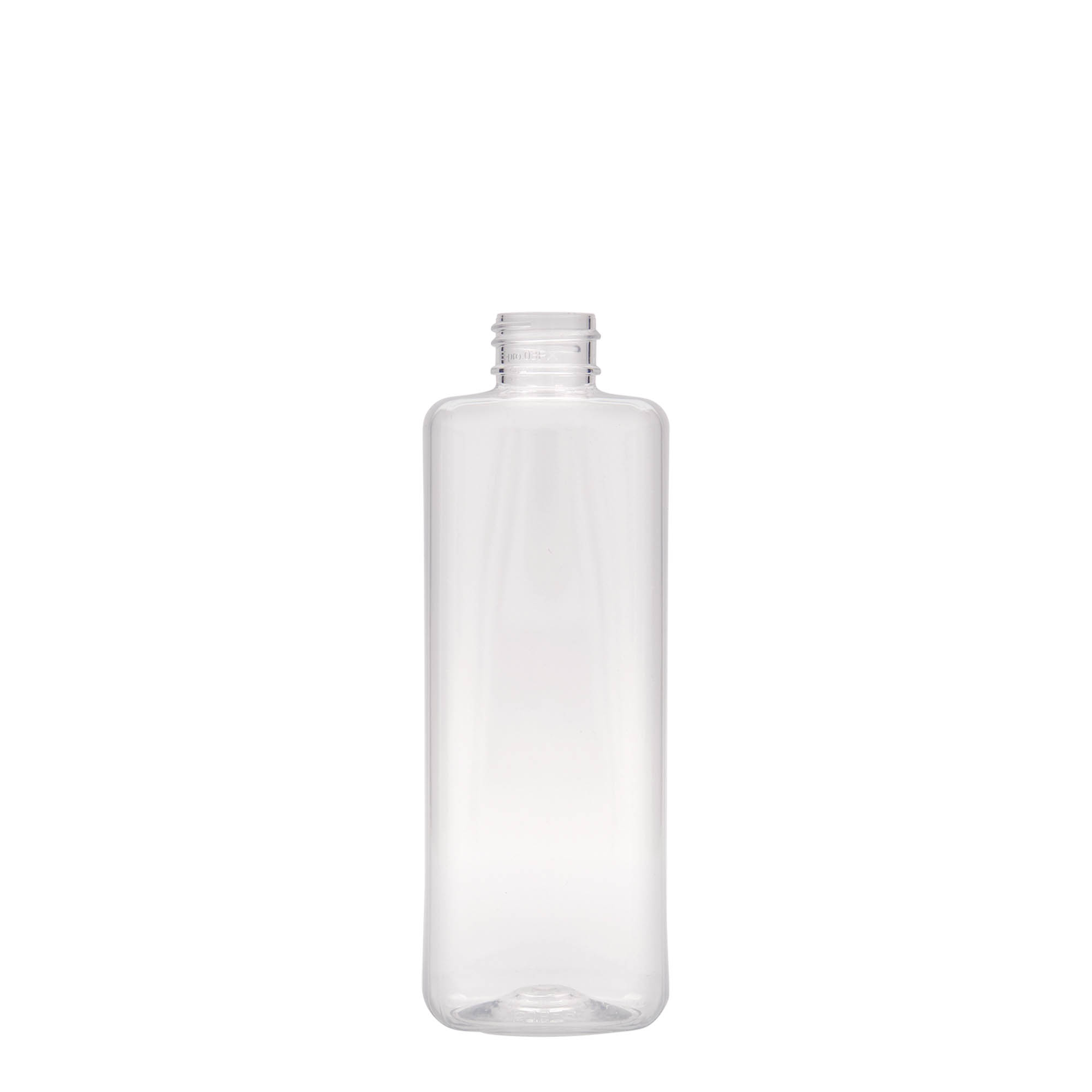 300 ml PET-flaske 'Karl', firkantet, plast, åpning: 24/410 300 ml PET-flaske 'Karl', firkantet, plast, åpning: 24/410