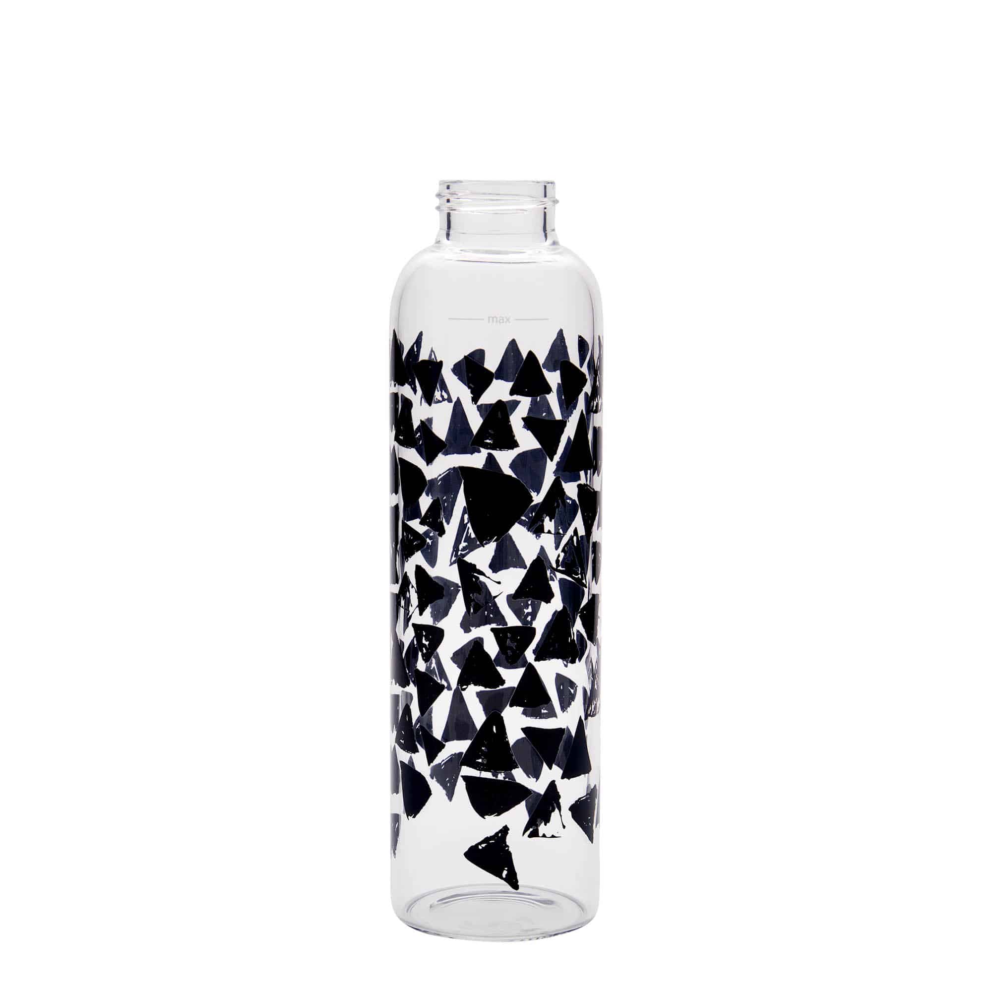 500 ml drikkeflaske "Perseus", motiv: Svarte trekanter, åpning: Skrulokk 500 ml drikkeflaske "Perseus", motiv: Svarte trekanter, åpning: Skrulokk