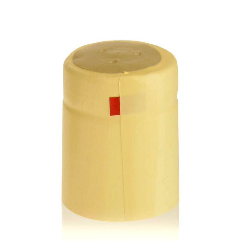 Krympekapsel 32x41, PVC-plast, champagner
