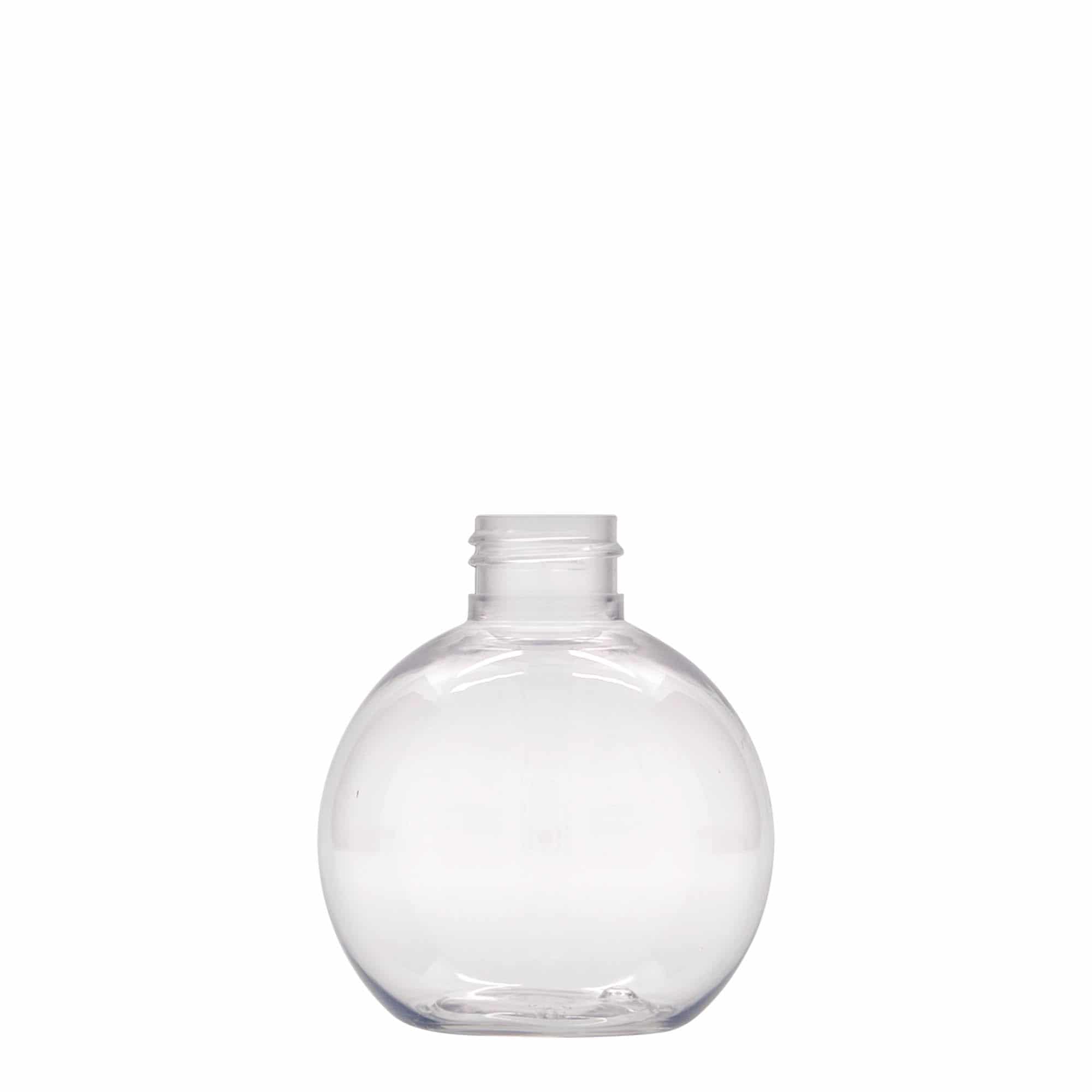 150 ml PET-flaske "Perry", rund, plast, åpning: GPI 24/410