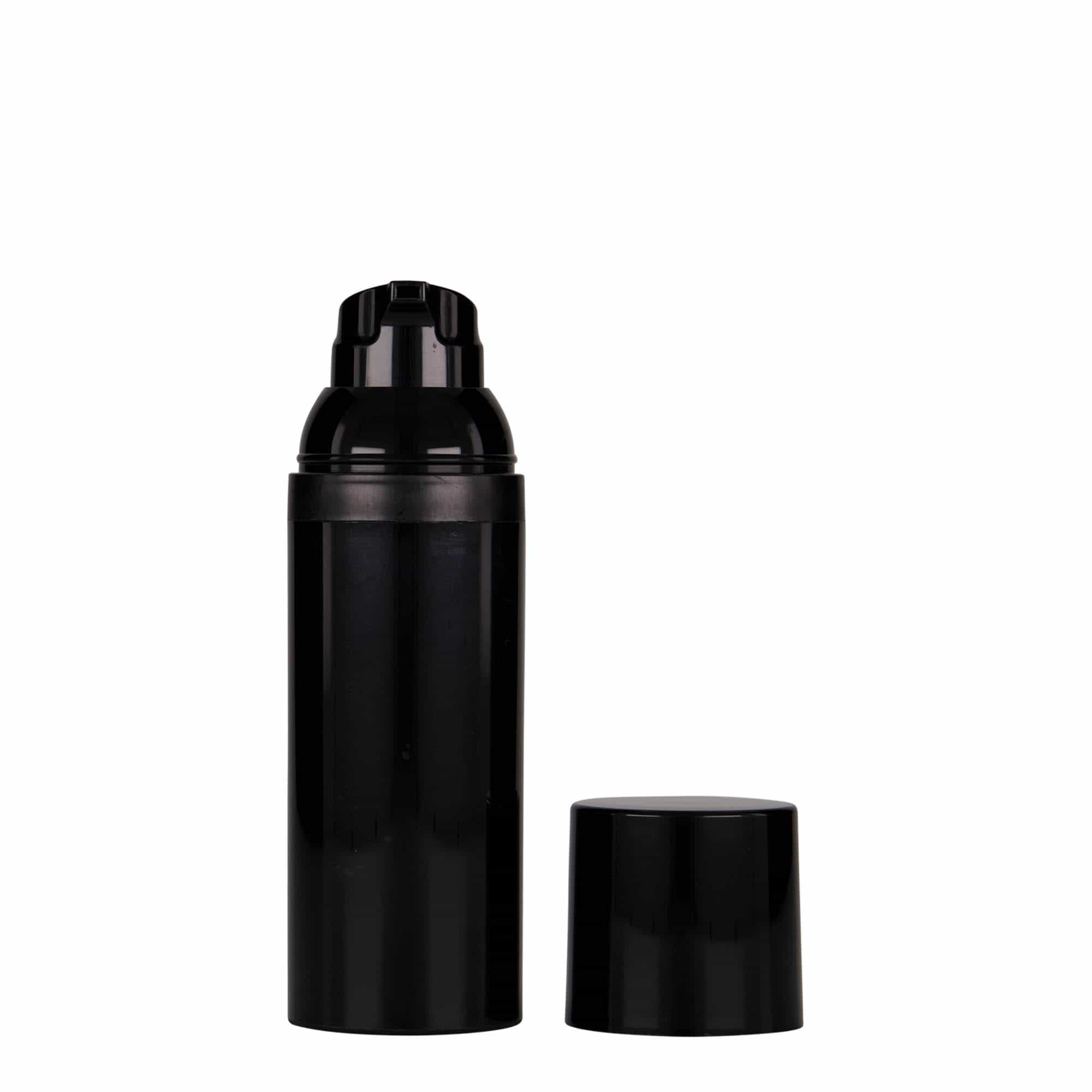 50 ml luftfri dispenser 'Mezzo', PP-plast, svart