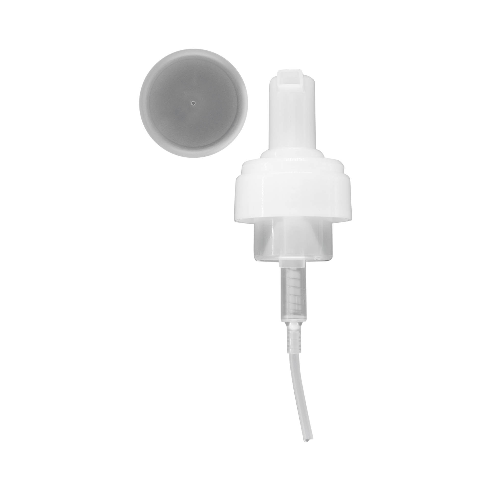 Dispenser 100 ml 'Foamer', PP-plast, hvit, for åpning: Skrukork