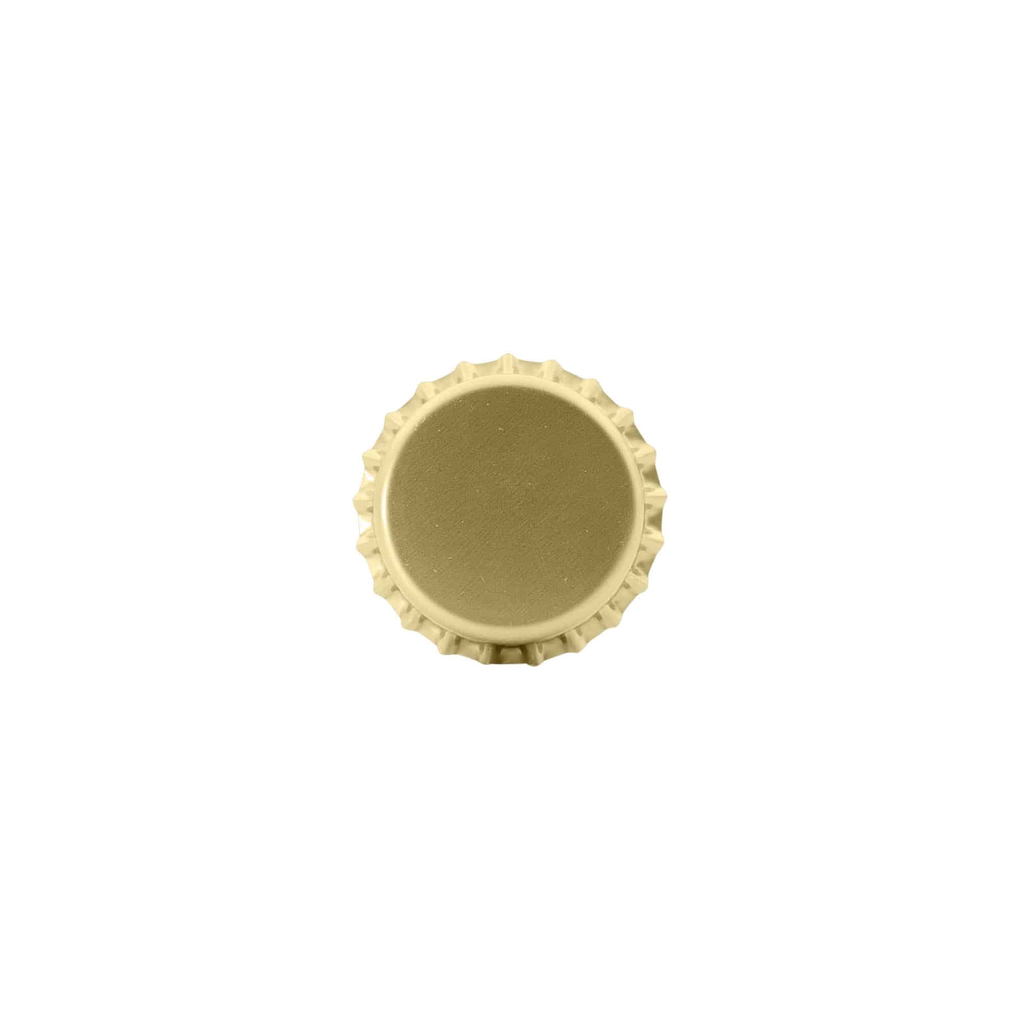Kronlokk 26 mm, metall, gull