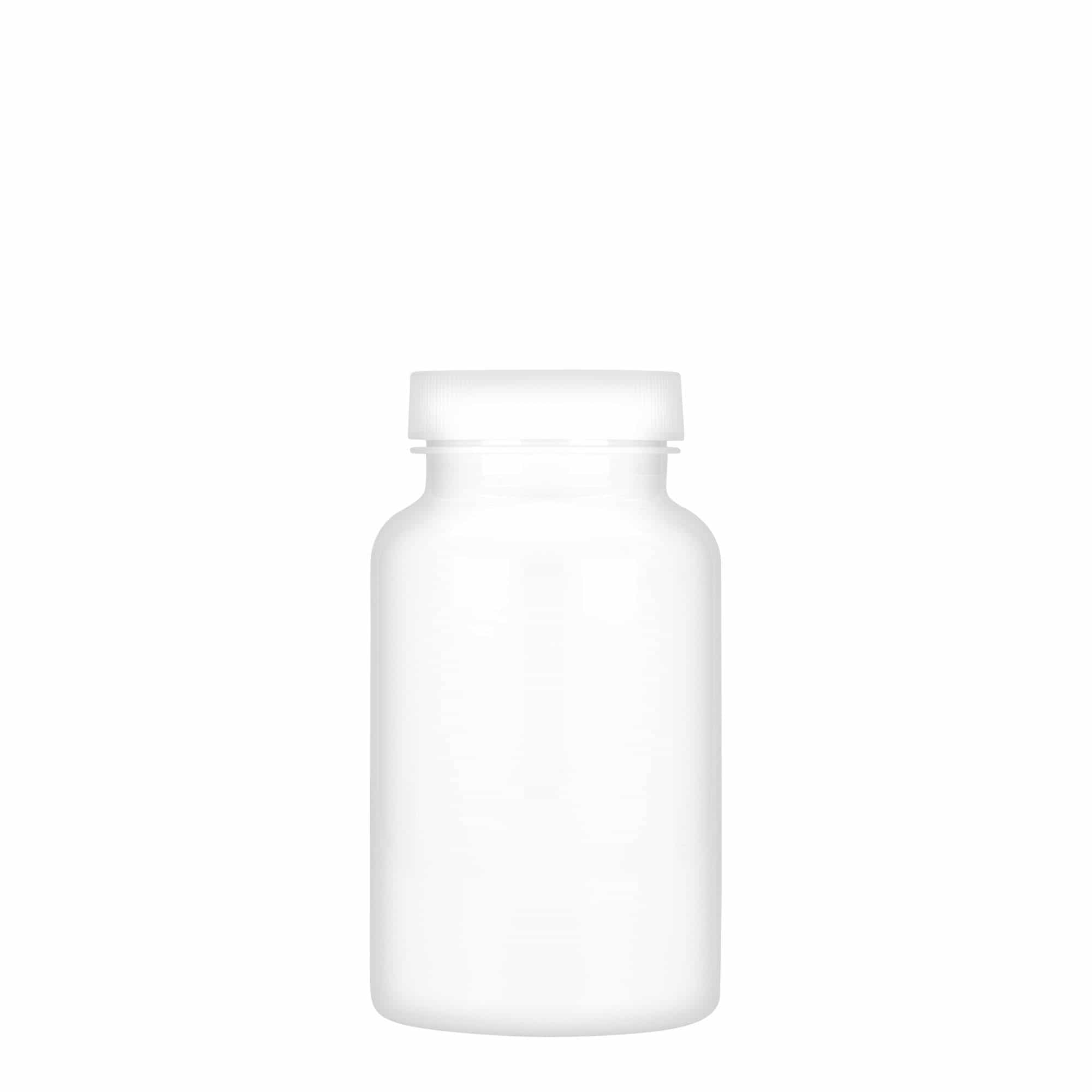 200 ml PET-packer, plast, hvit, åpning: GPI 45/400