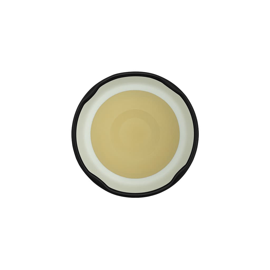 Twist-off-lokk, hvitblekk, svart, for åpning: TO 48