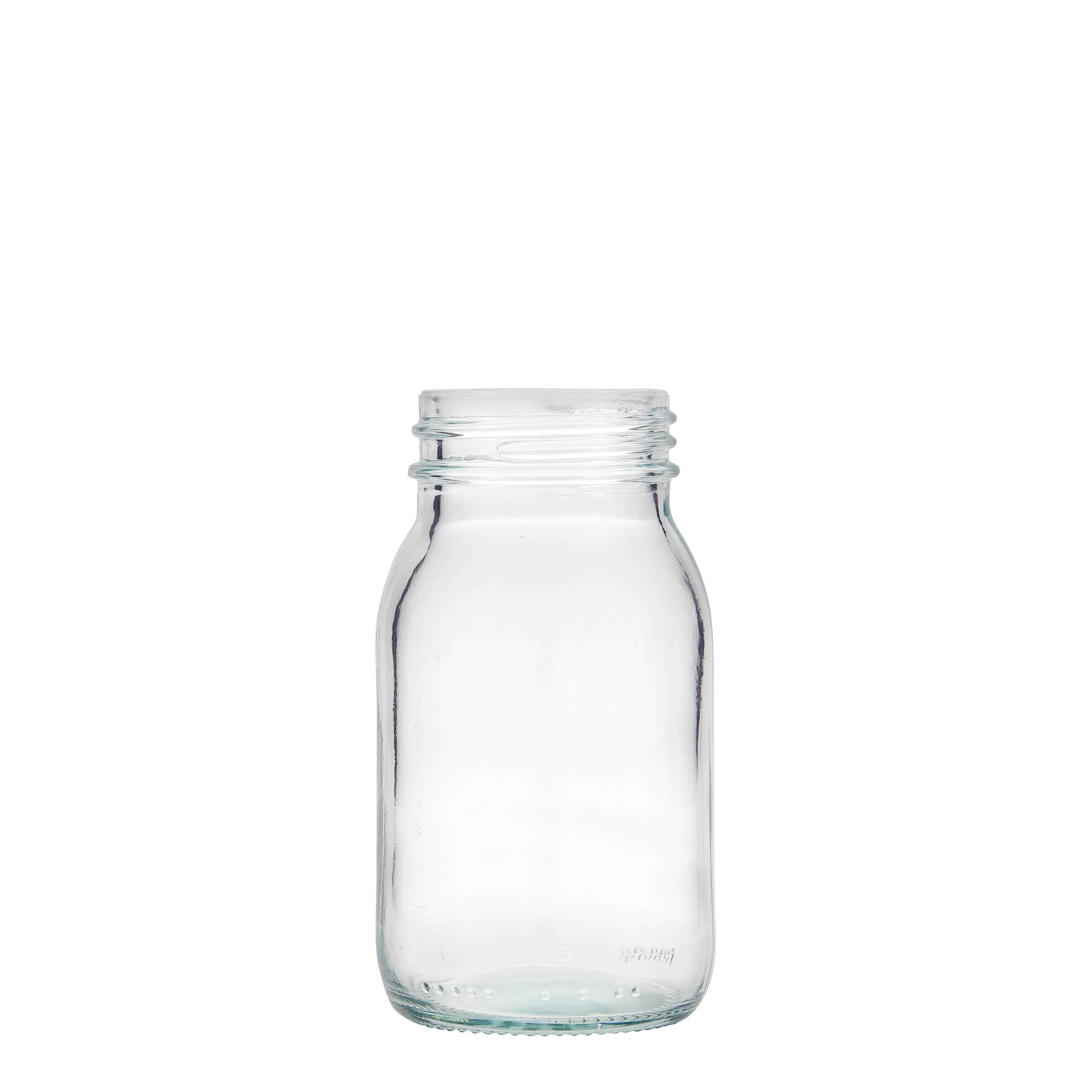 150 ml vid halsglass, åpning: DIN 45