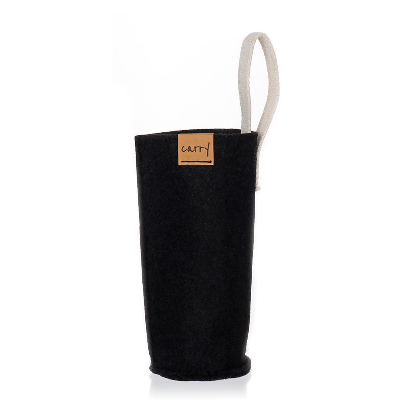 CARRY Sleeve, tekstil, svart