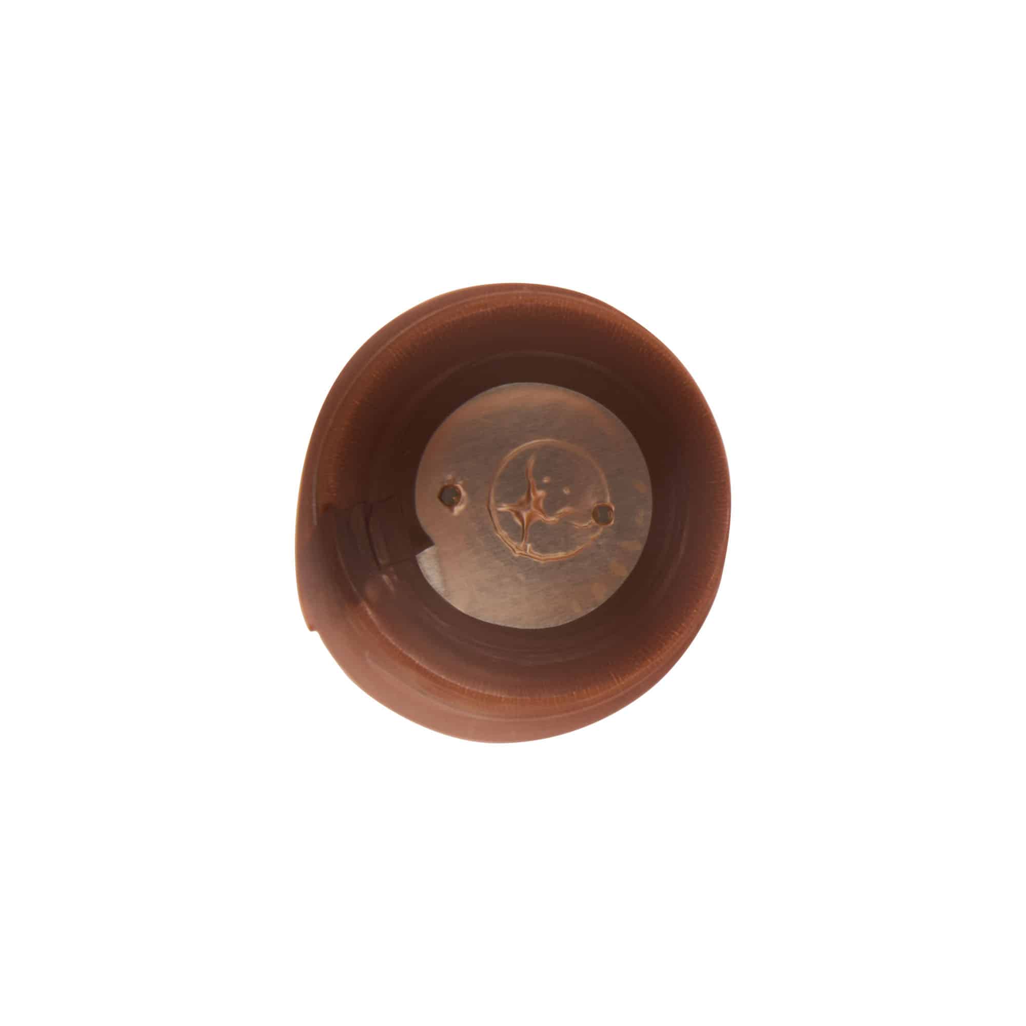 Krympekapsel 32x41, PVC-plast, bronse