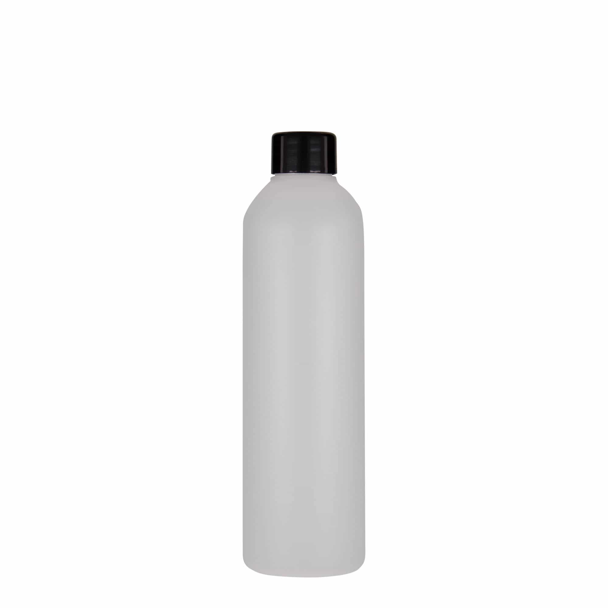 250 ml plastflaske "Tuffy", HDPE, natur, åpning: GPI 24/410