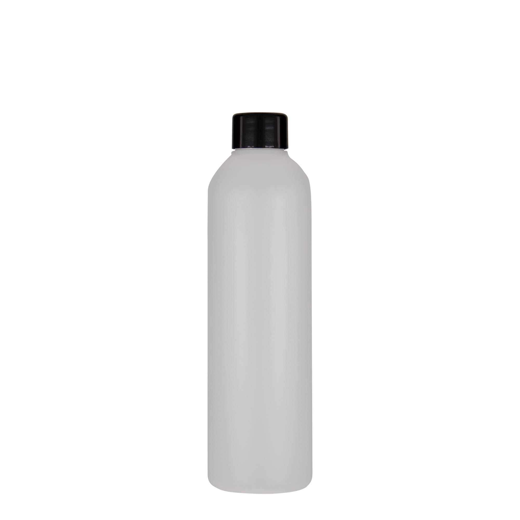 250 ml plastflaske 'Tuffy', HDPE, natur, åpning: 24/410