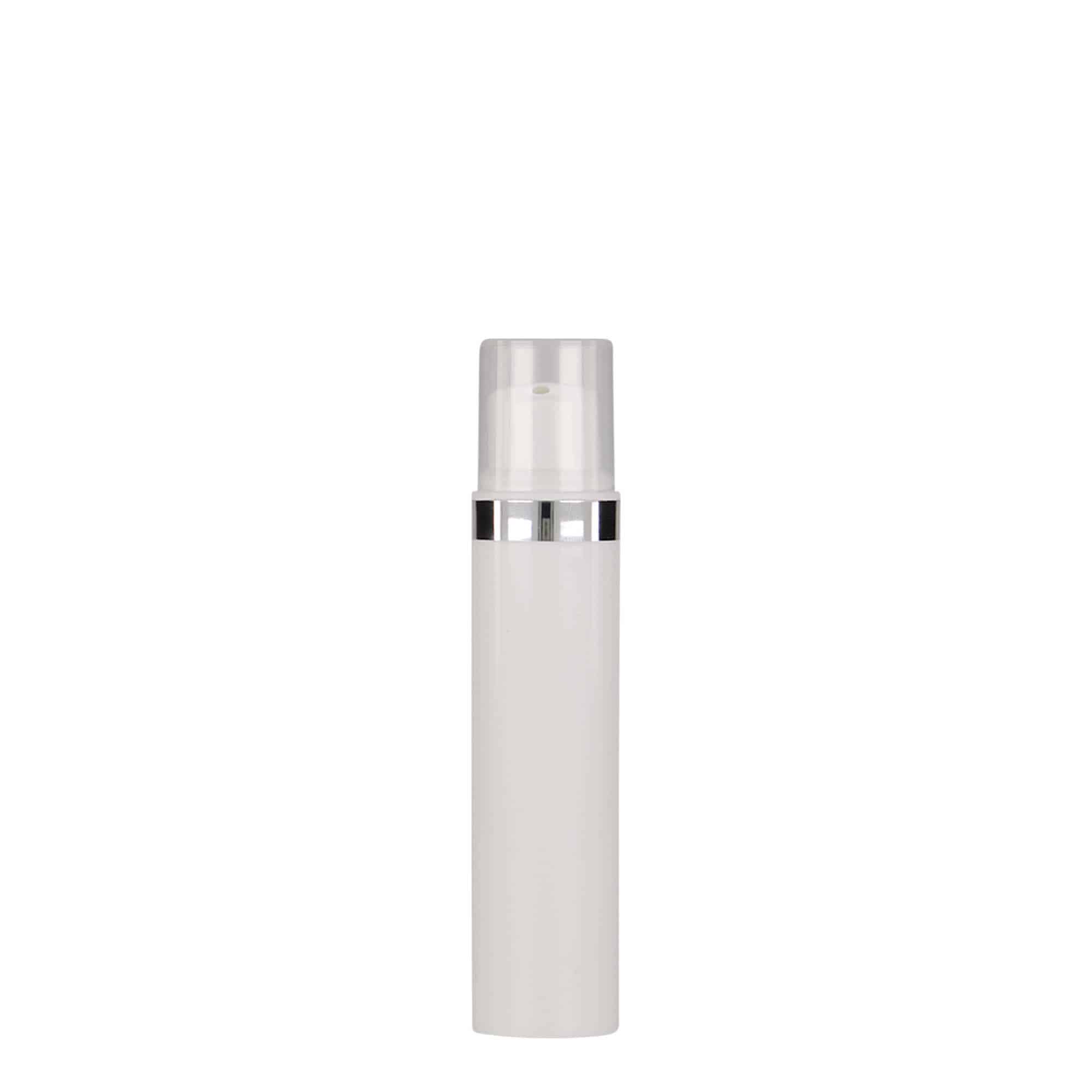 15 ml Airless Dispenser "Nano", PP-plast, hvit