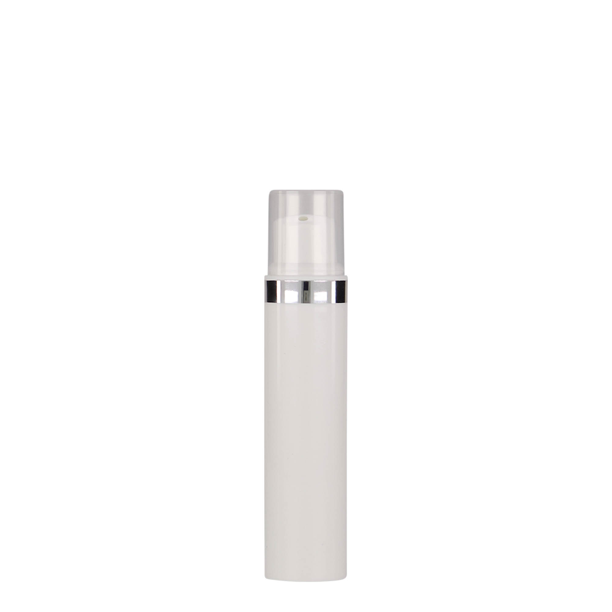15 ml luftløs dispenser 'Nano', PP-plast, hvit