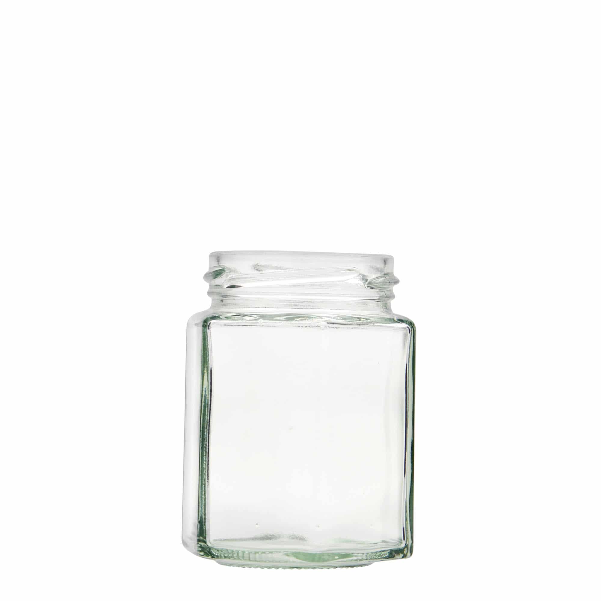 191 ml sekskantglass, åpning: Twist-Off (TO 58)