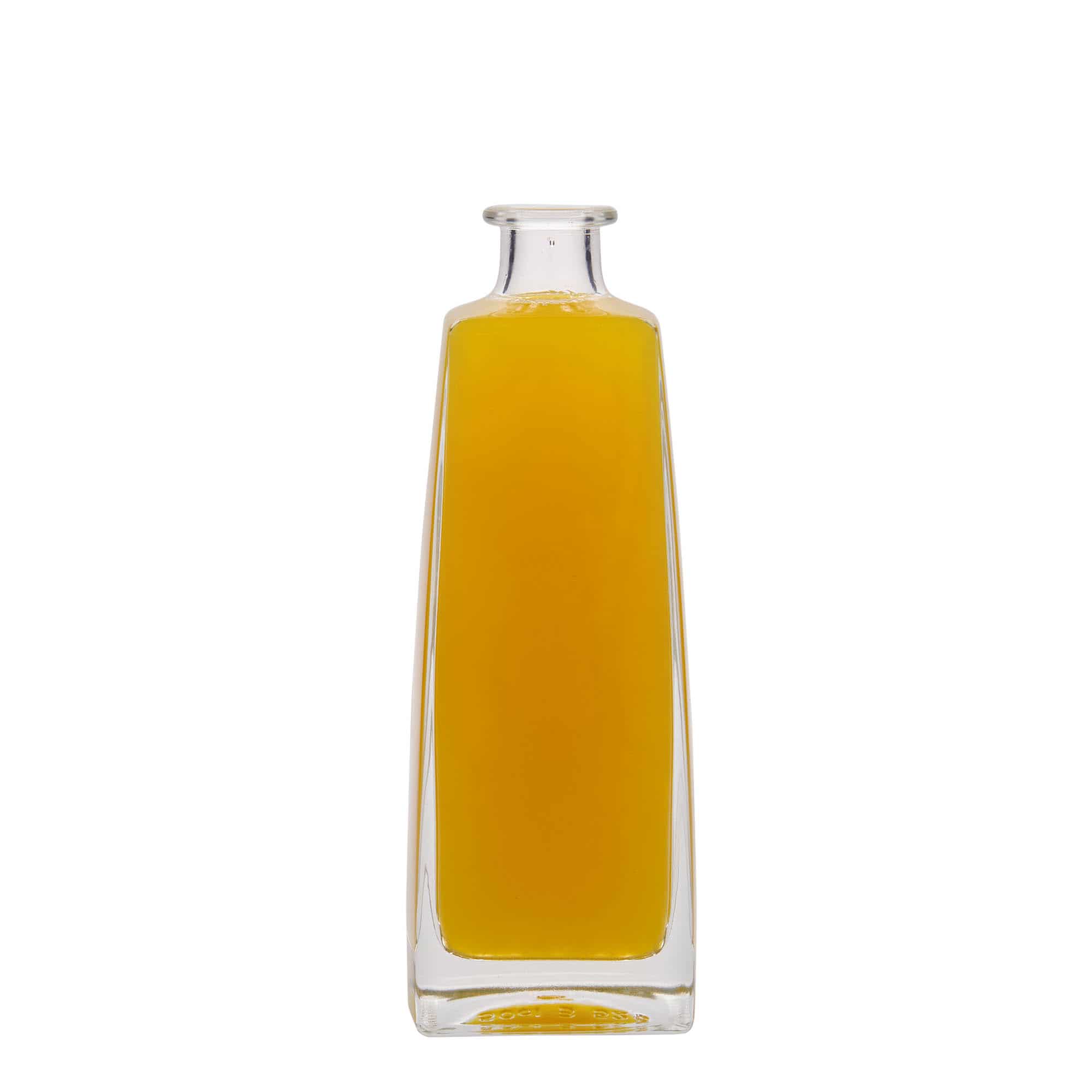 500 ml glassflaske "Timmy", firkantet, åpning: Kork