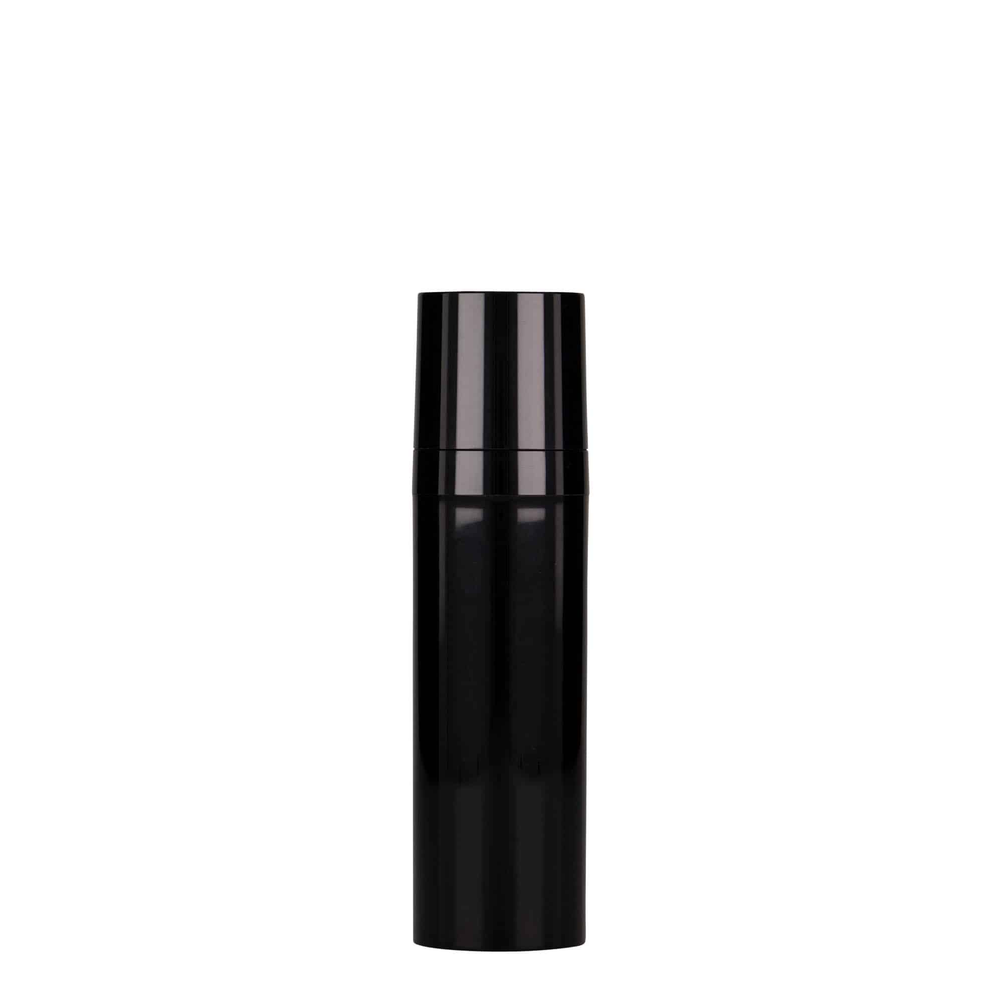 30 ml Airless Dispenser "Micro", PP-plast, svart