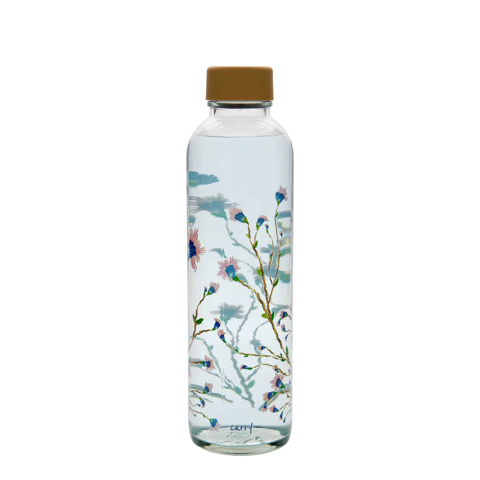 700 ml drikkeflaske CARRY Bottle, motiv: Hanami, åpning: Skrulokk