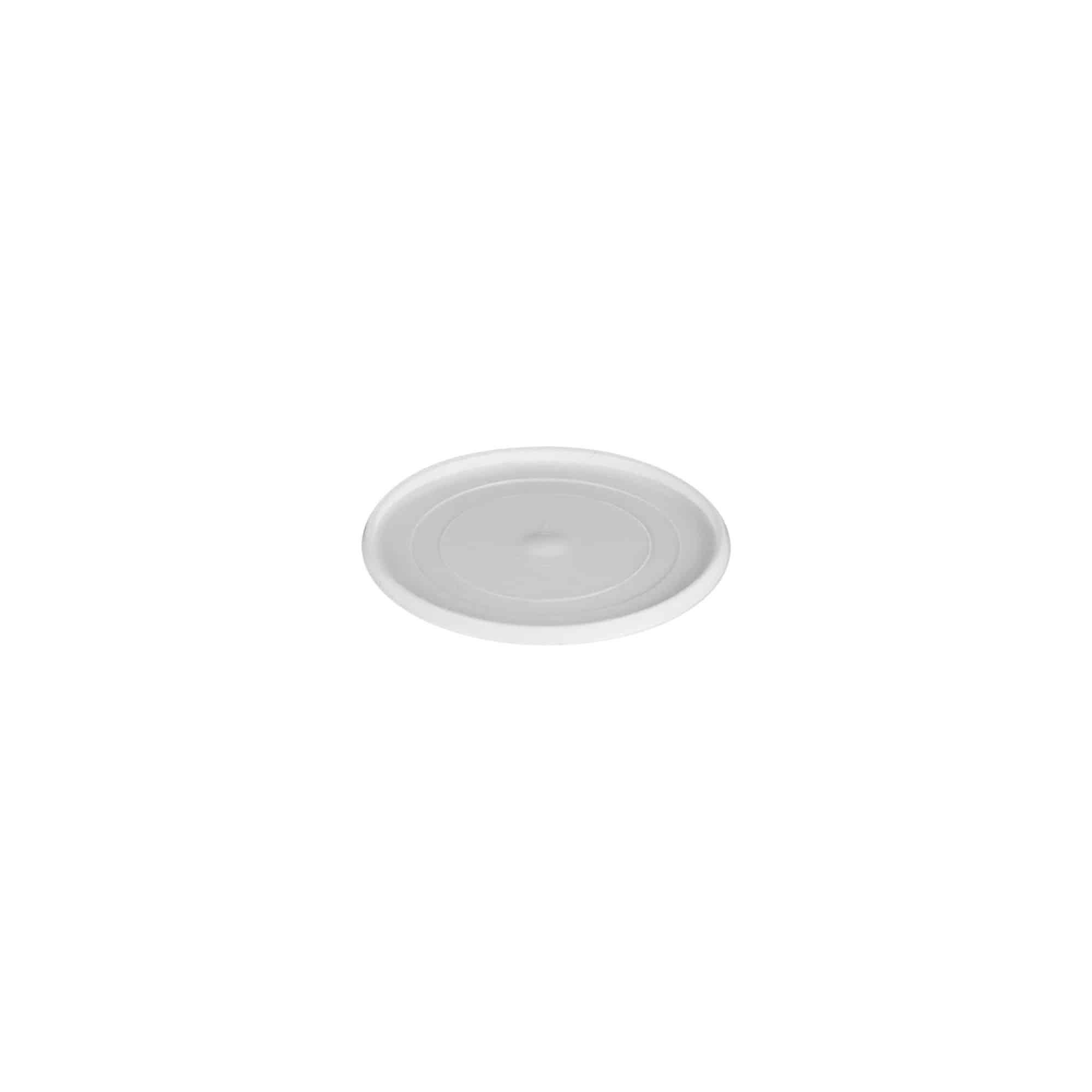 Dekklokk for 5 ml 'Bianca', PP-plast, hvit
