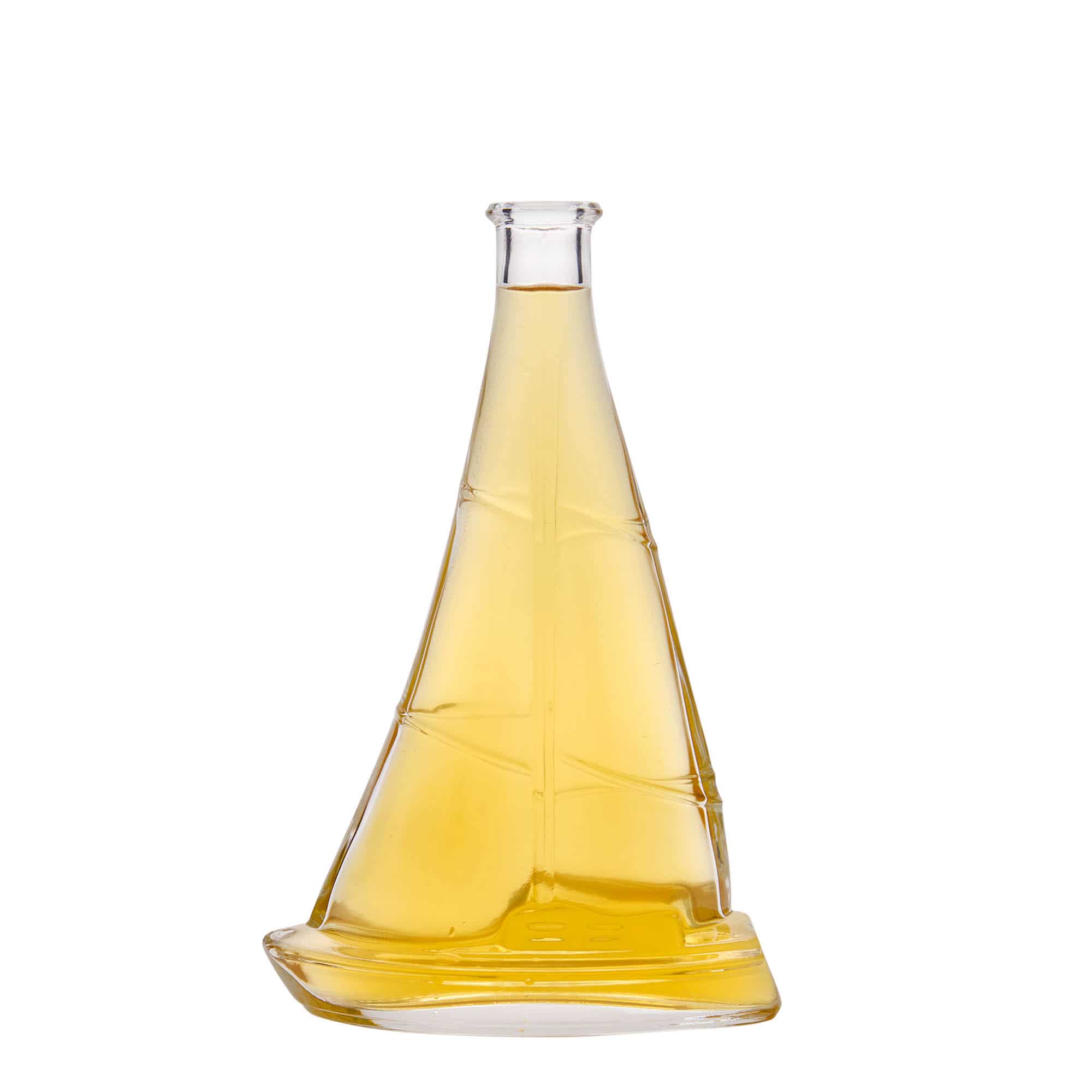 350 ml glassflaske "Seilbåt", åpning: Kork