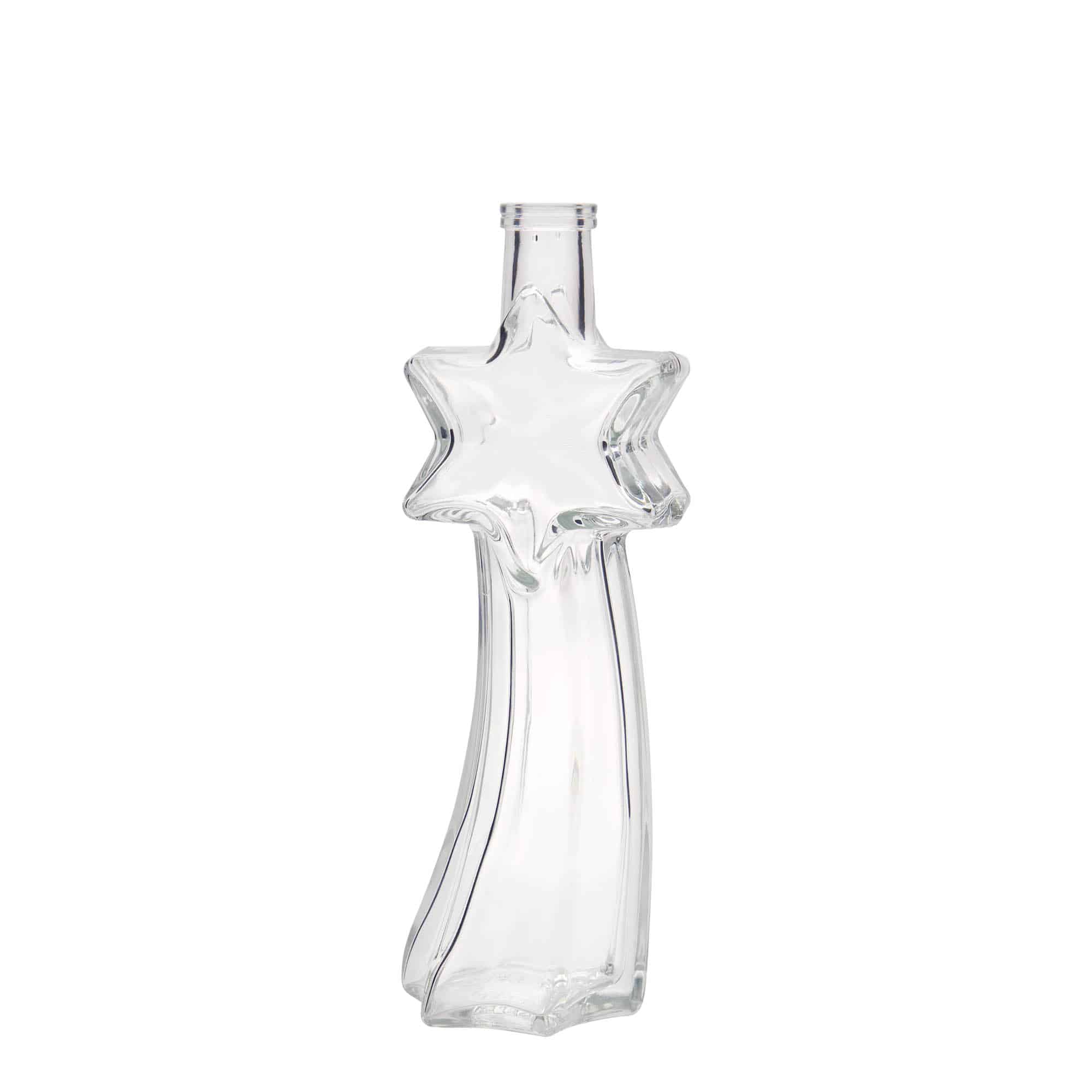 200 ml glassflaske "Stjerneskudd", åpning: Kork