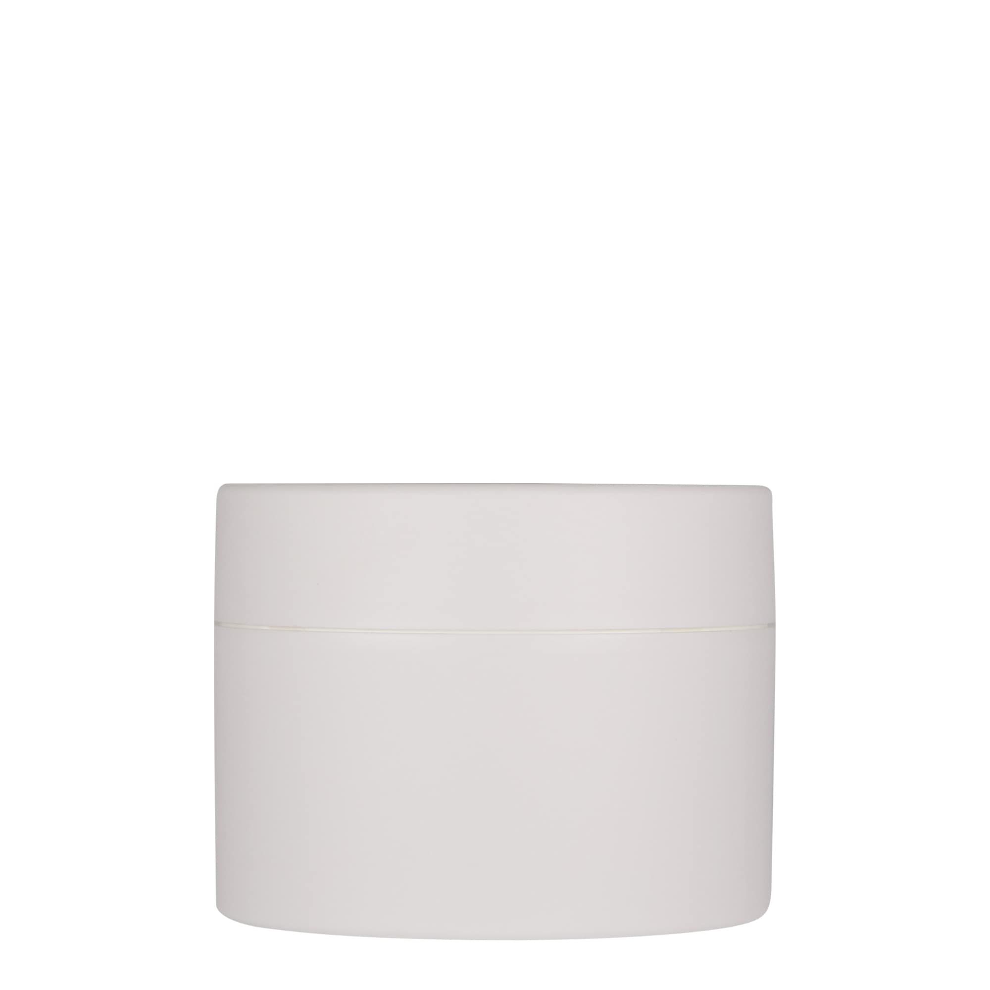 250 ml plastboks "Antonella", PP, hvit, åpning: Skrulokk