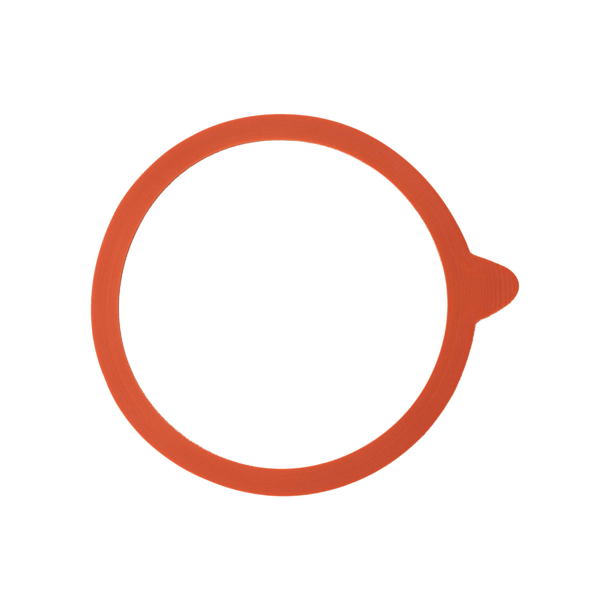 WECK-innkokingsring RR100 #, rød, åpning: rund kant